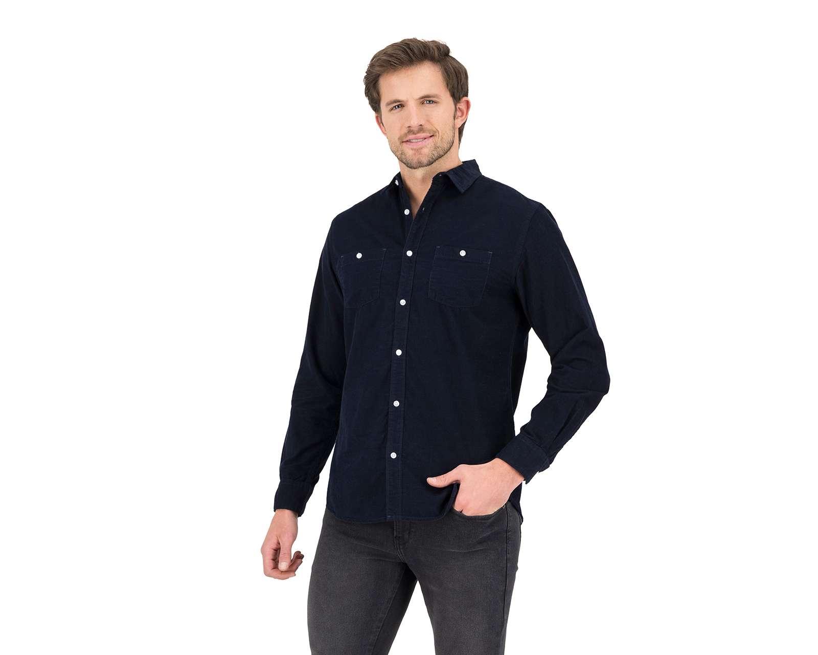 Foto 2 pulgar | Foto 1 | Camisa de Moda Porto Sur Lisa