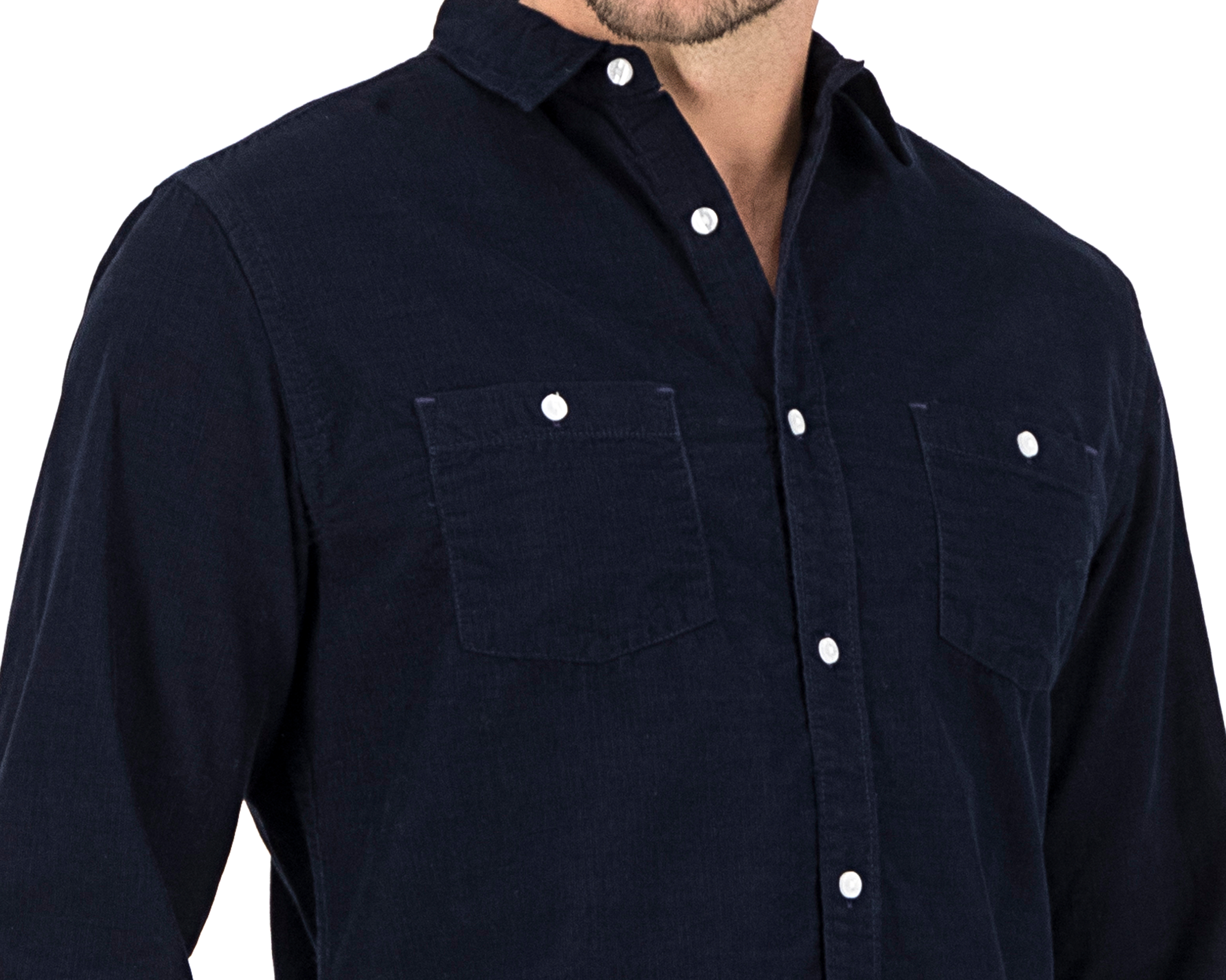 Foto 4 pulgar | Foto 3 | Camisa de Moda Porto Sur Lisa