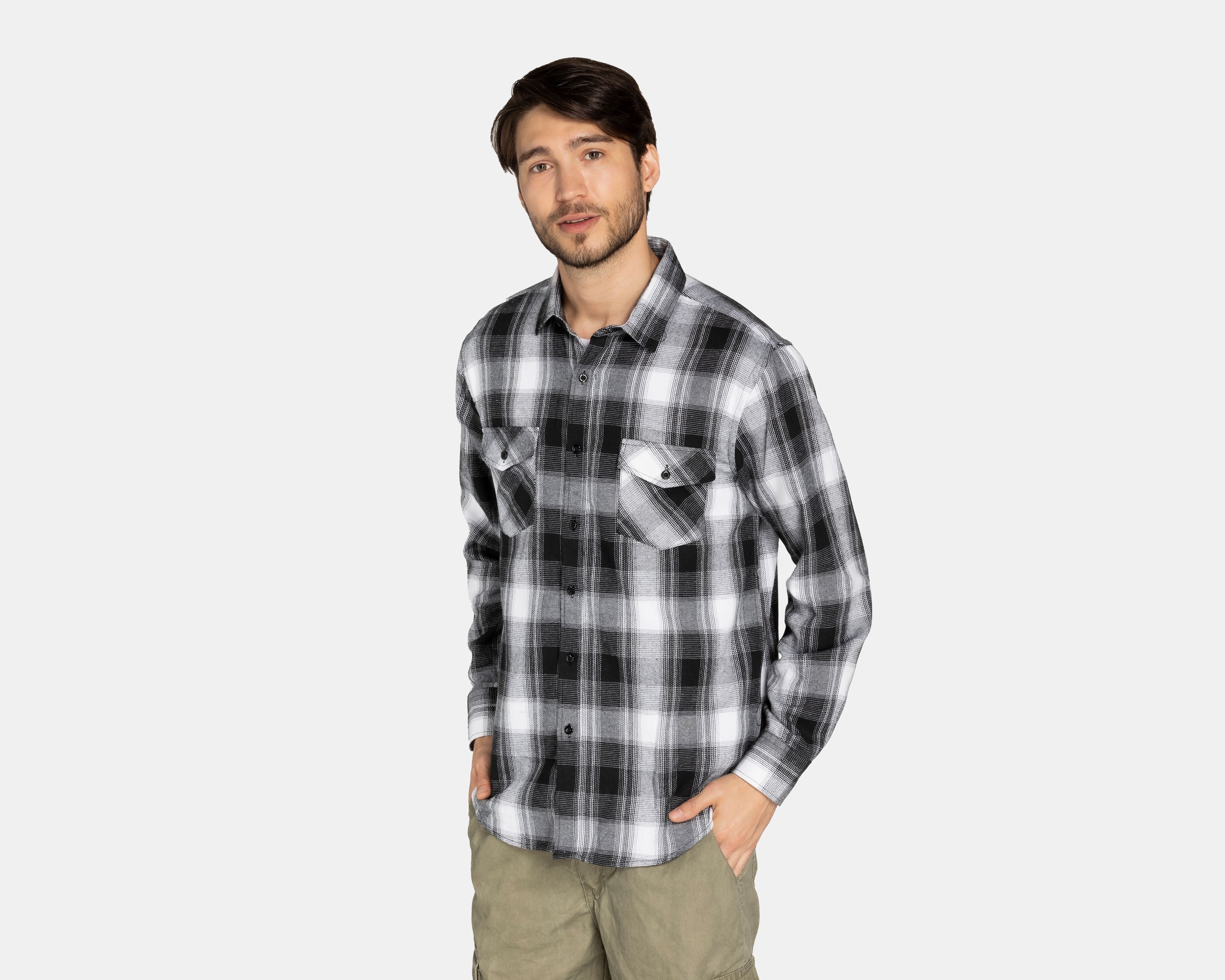 Camisa de Moda Refill Regular Fit a Cuadros