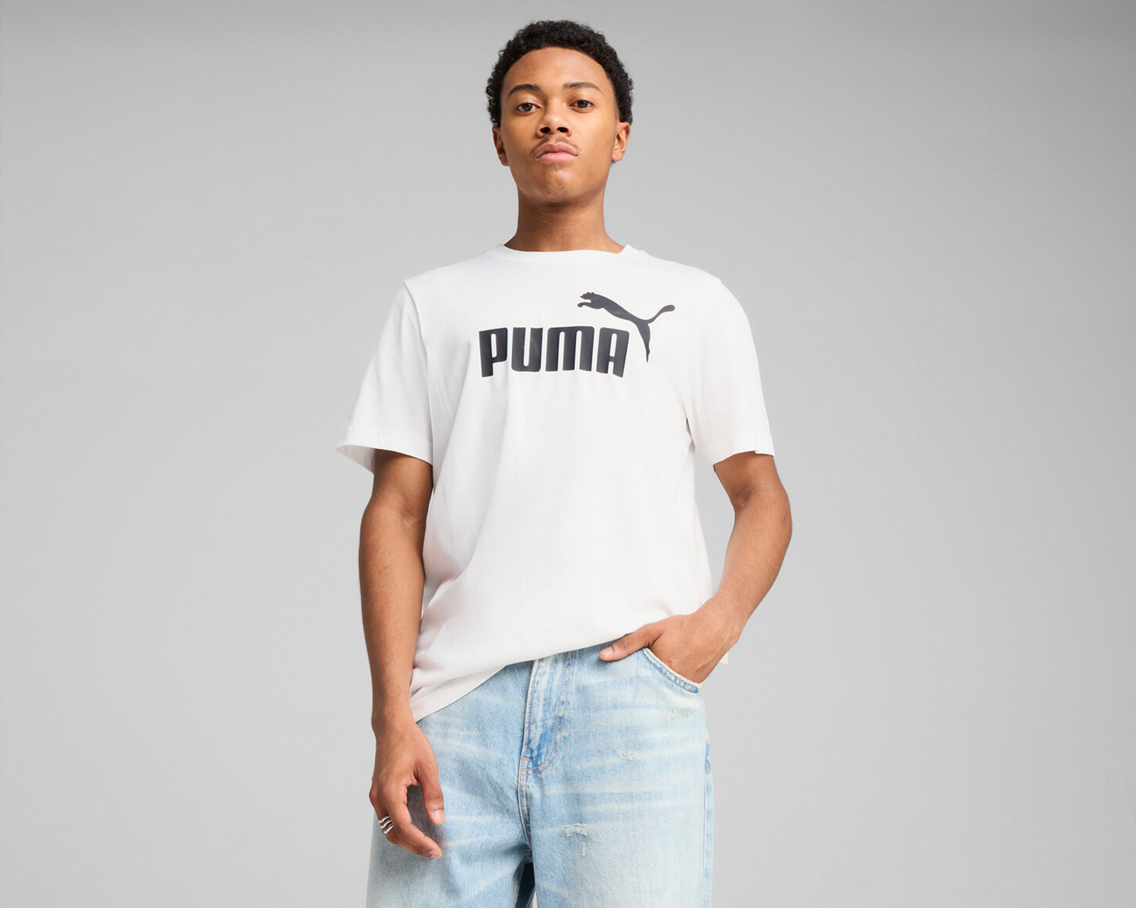 Foto 1 | Foto 1 | Playera Deportiva Puma Essentials No 1 para Hombre