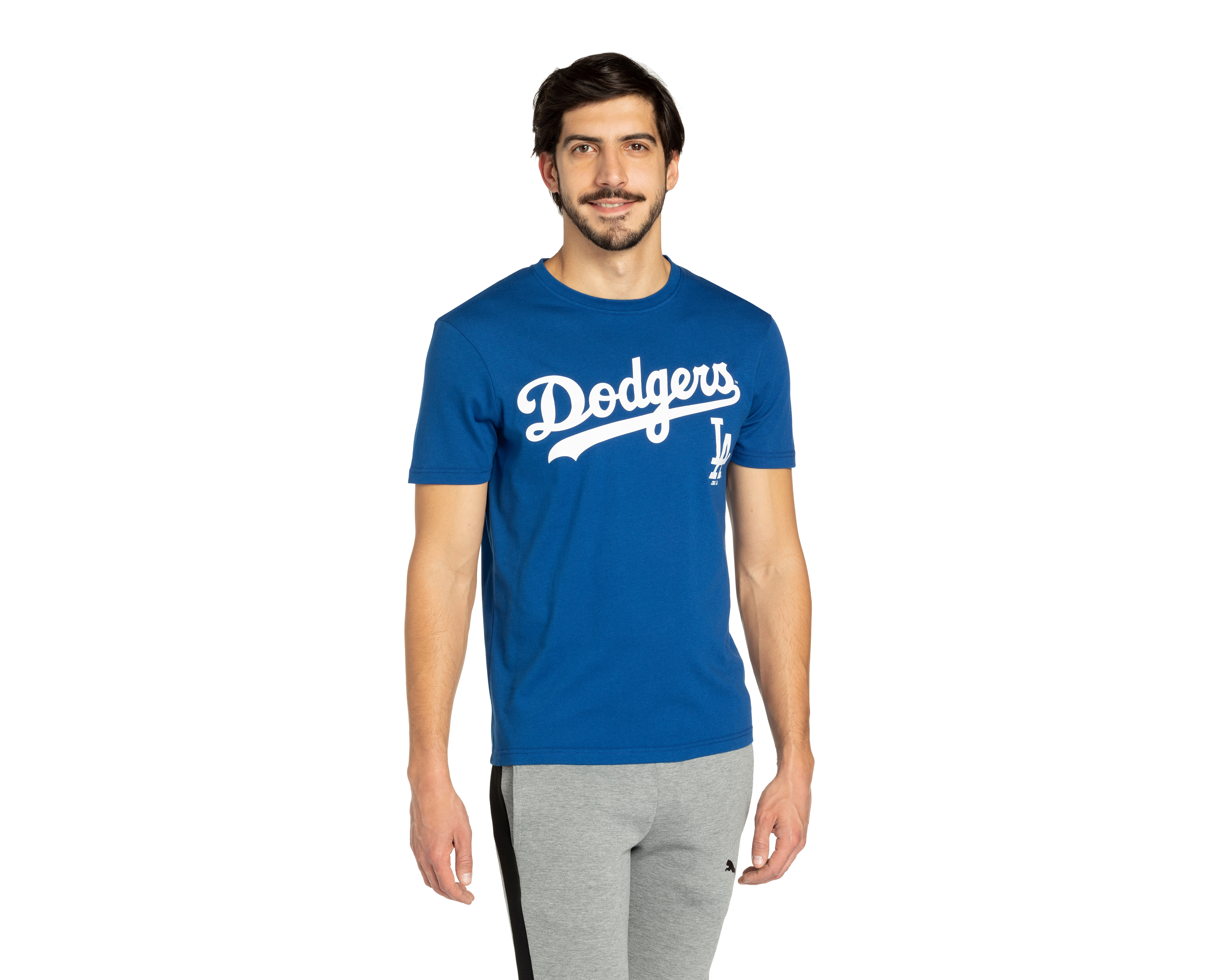 Foto 2 pulgar | Foto 1 | Playera MLB Dodgers de Los Ángeles