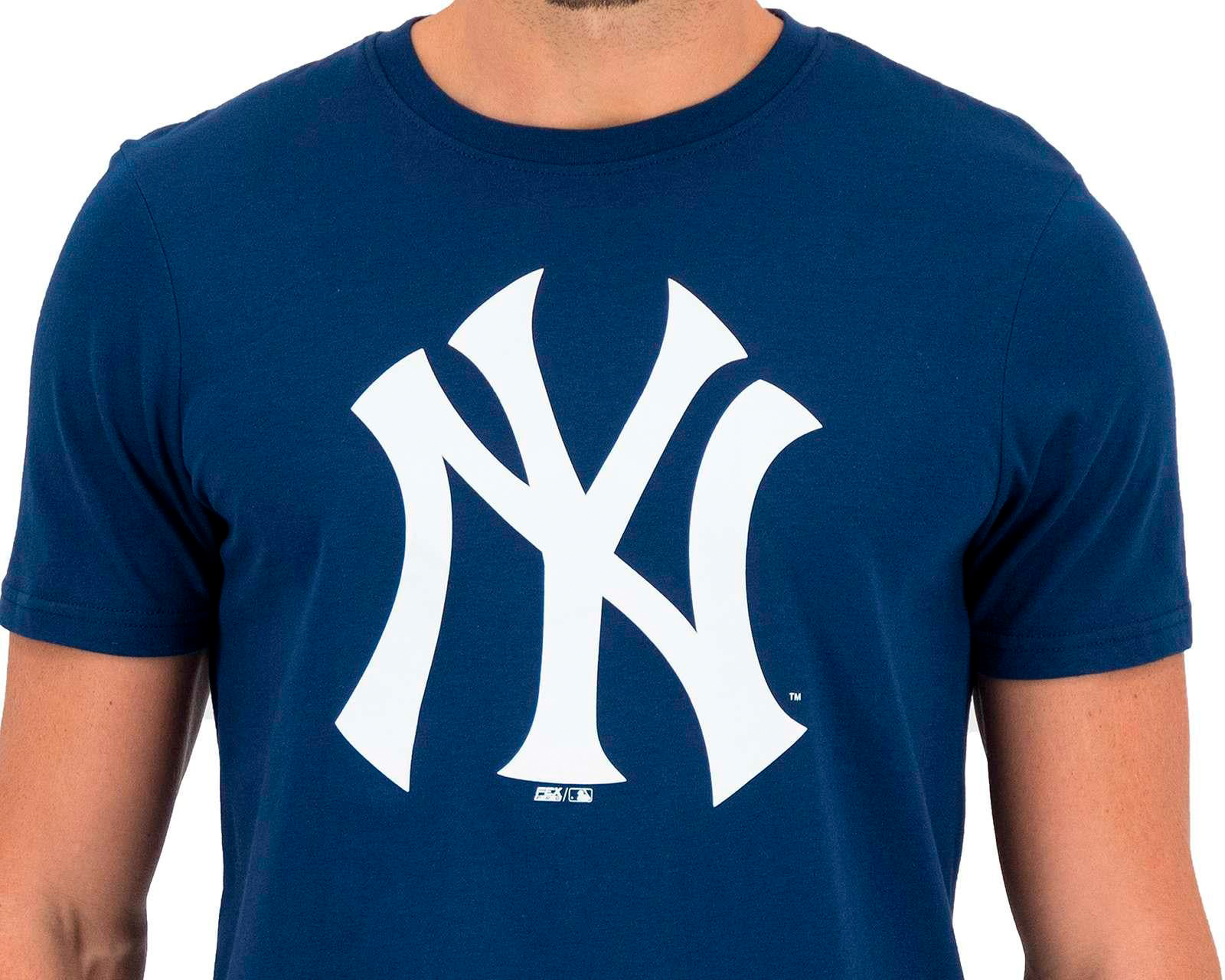 Foto 3 | Foto 3 | Playera MLB New York Yankees Cuello Redondo