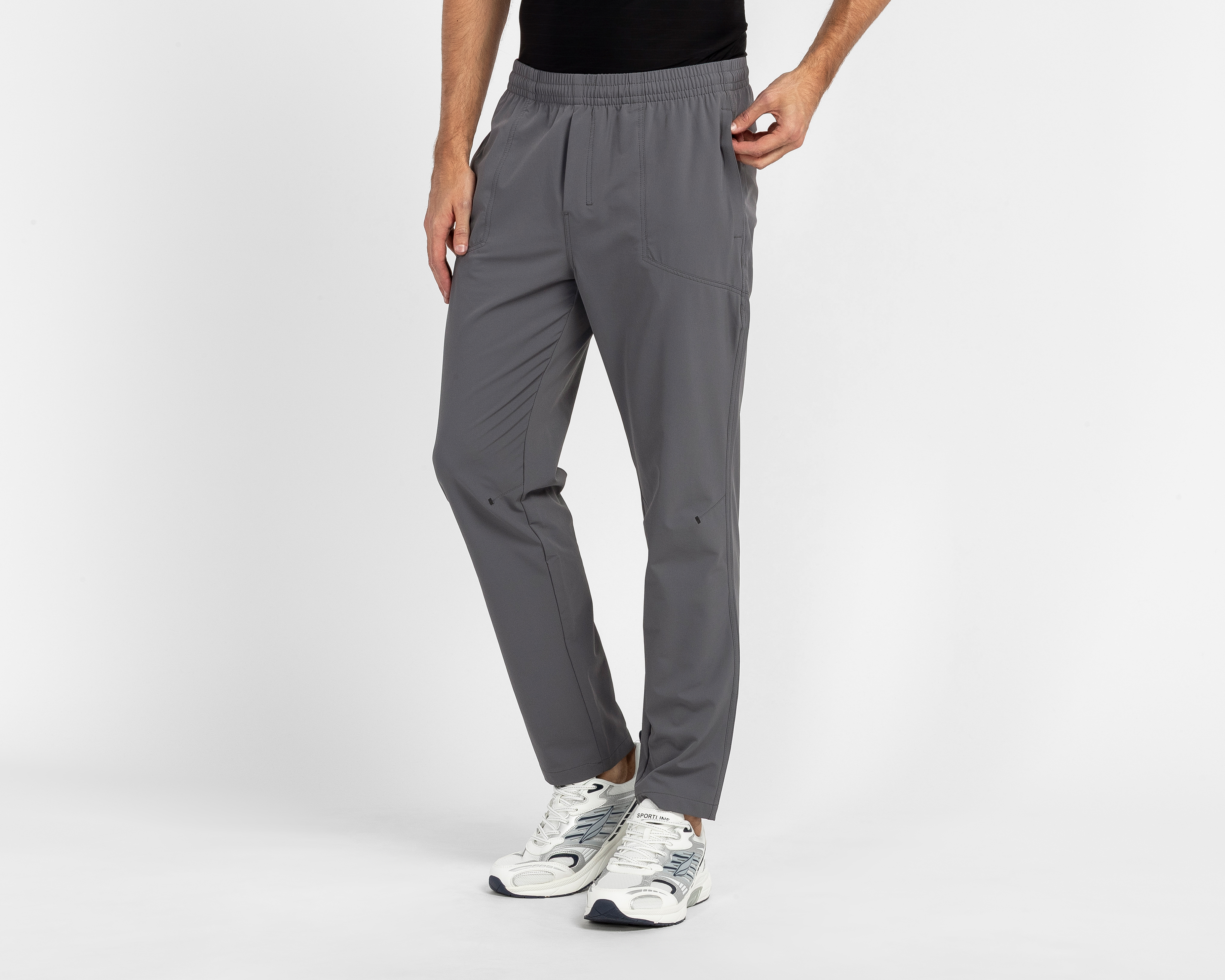 Foto 2 pulgar | Foto 1 | Jogger Asani Gris Para Hombre