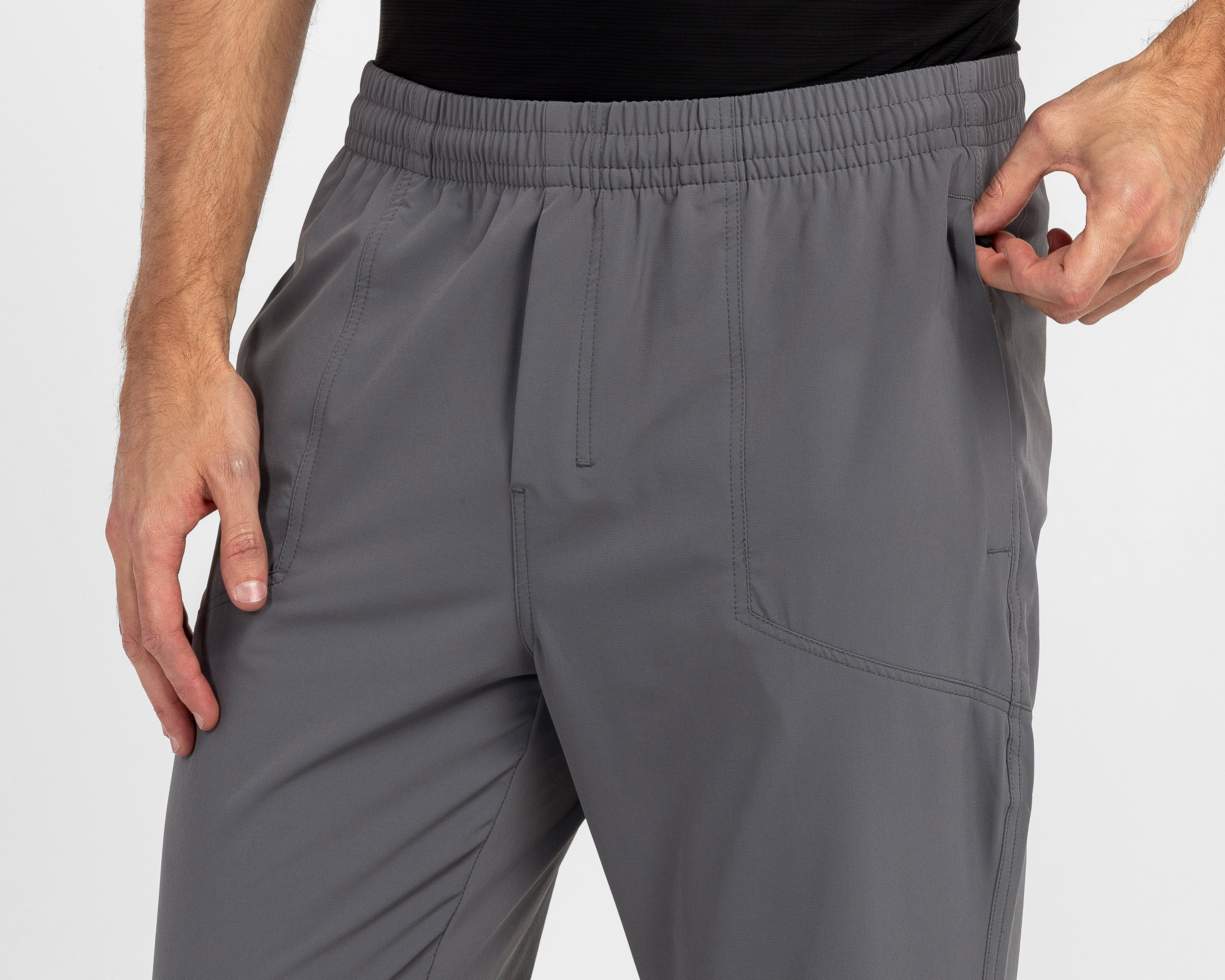 Foto 4 pulgar | Foto 3 | Jogger Asani Gris Para Hombre