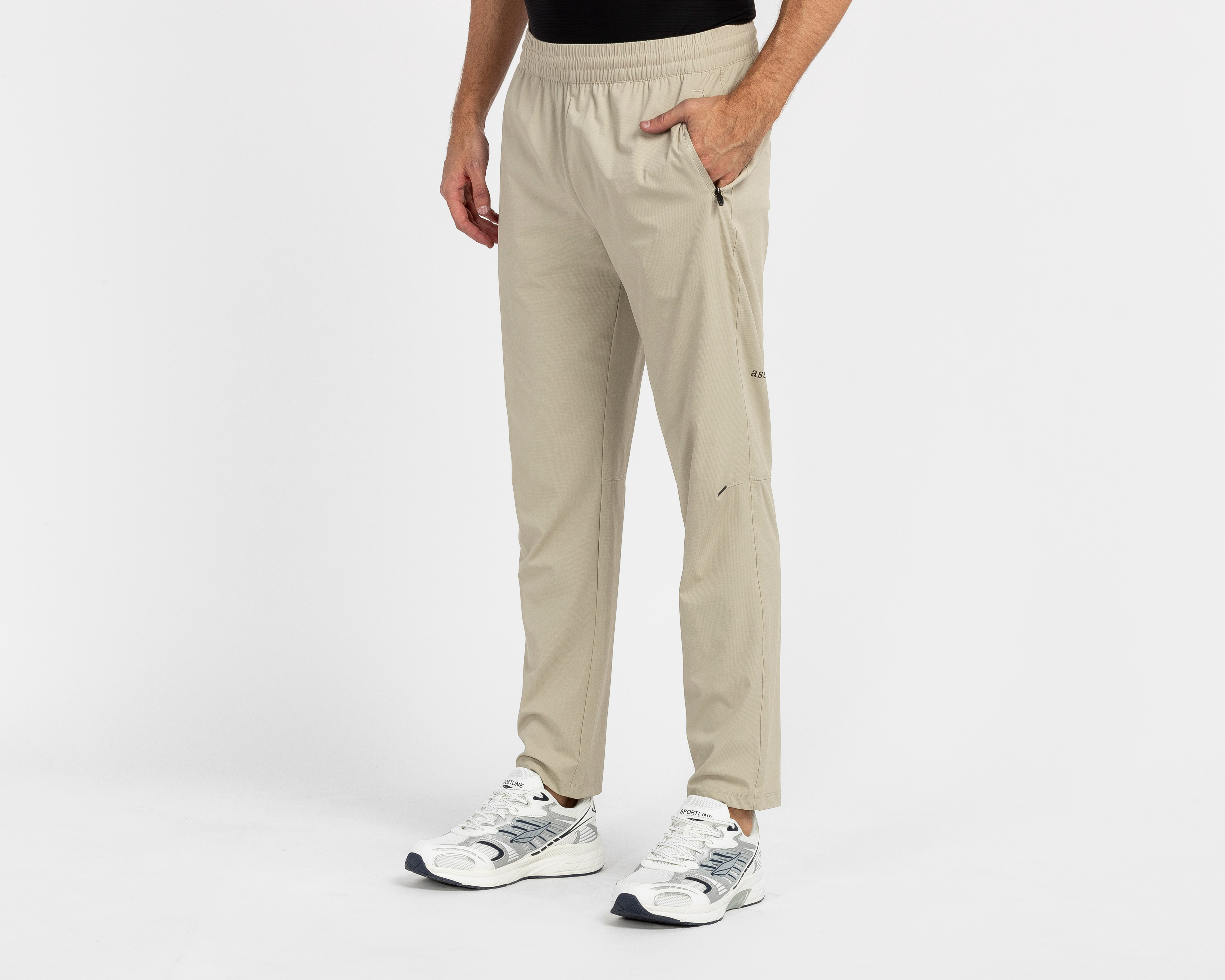 Foto 2 pulgar | Foto 1 | Jogger Asani Beige para Hombre