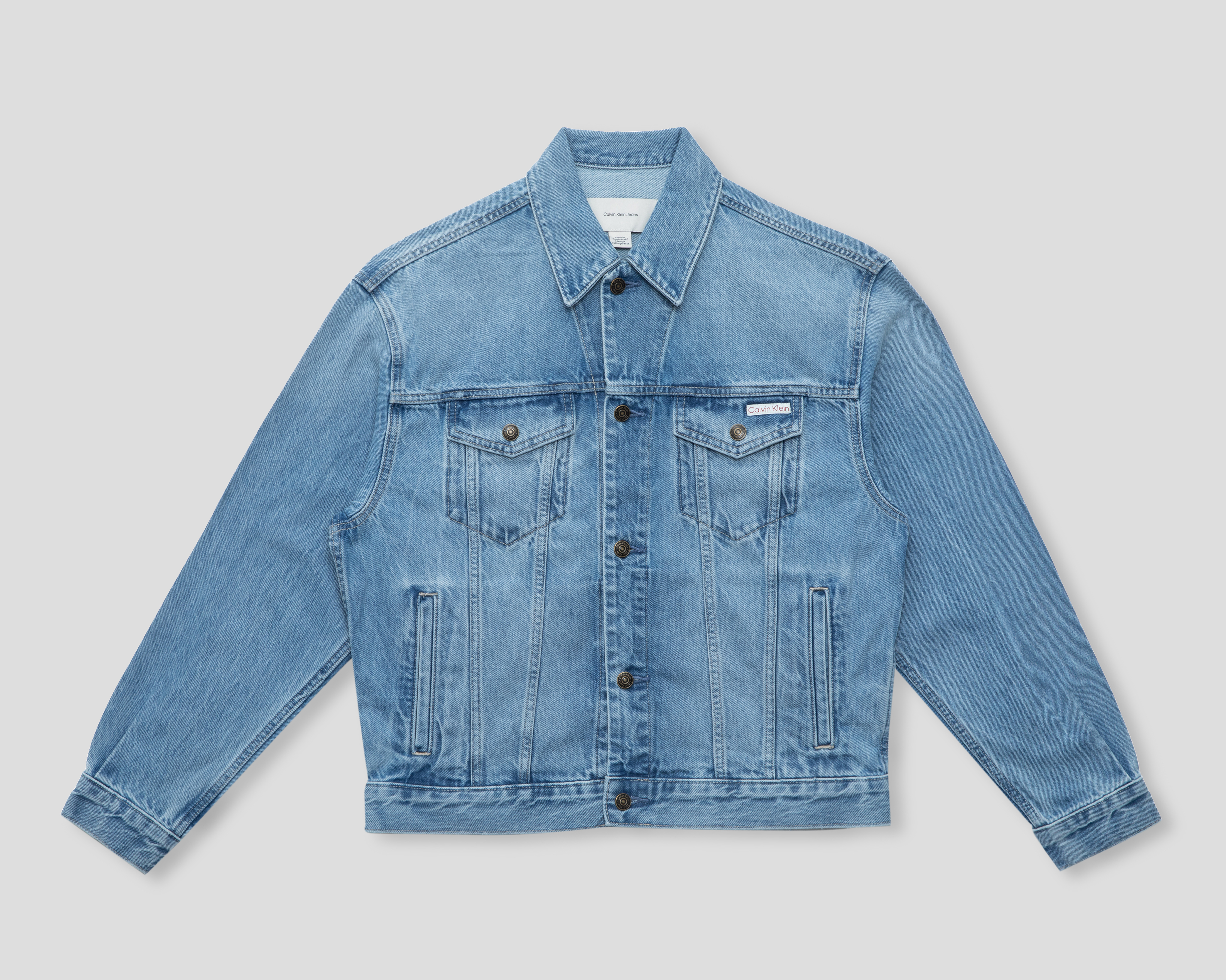 Foto 1 | Foto 1 | Chamarra Trucker de Mezclilla Calvin Klein para Hombre