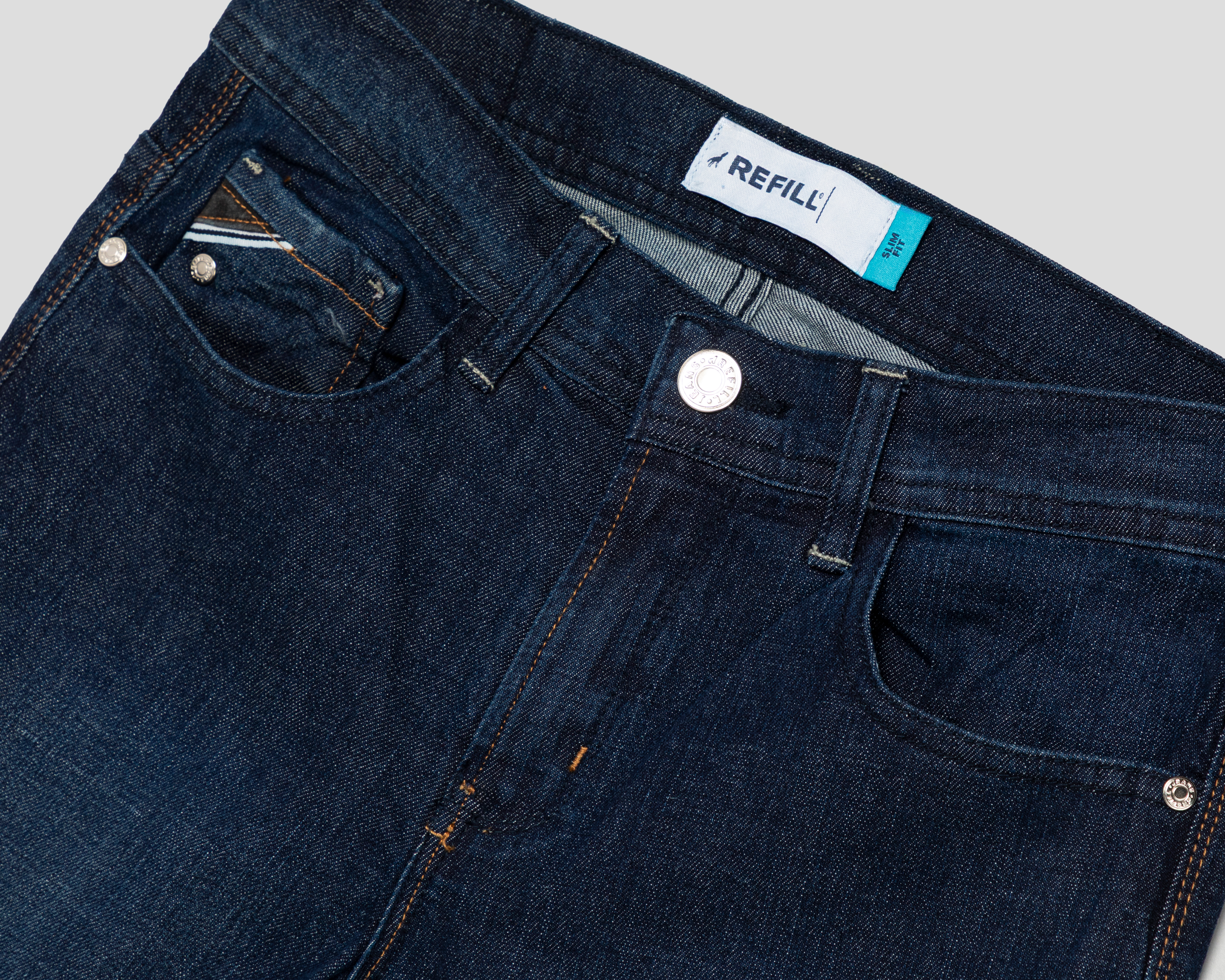 Foto 4 pulgar | Foto 3 | Jeans Slim Fit Refill para Hombre