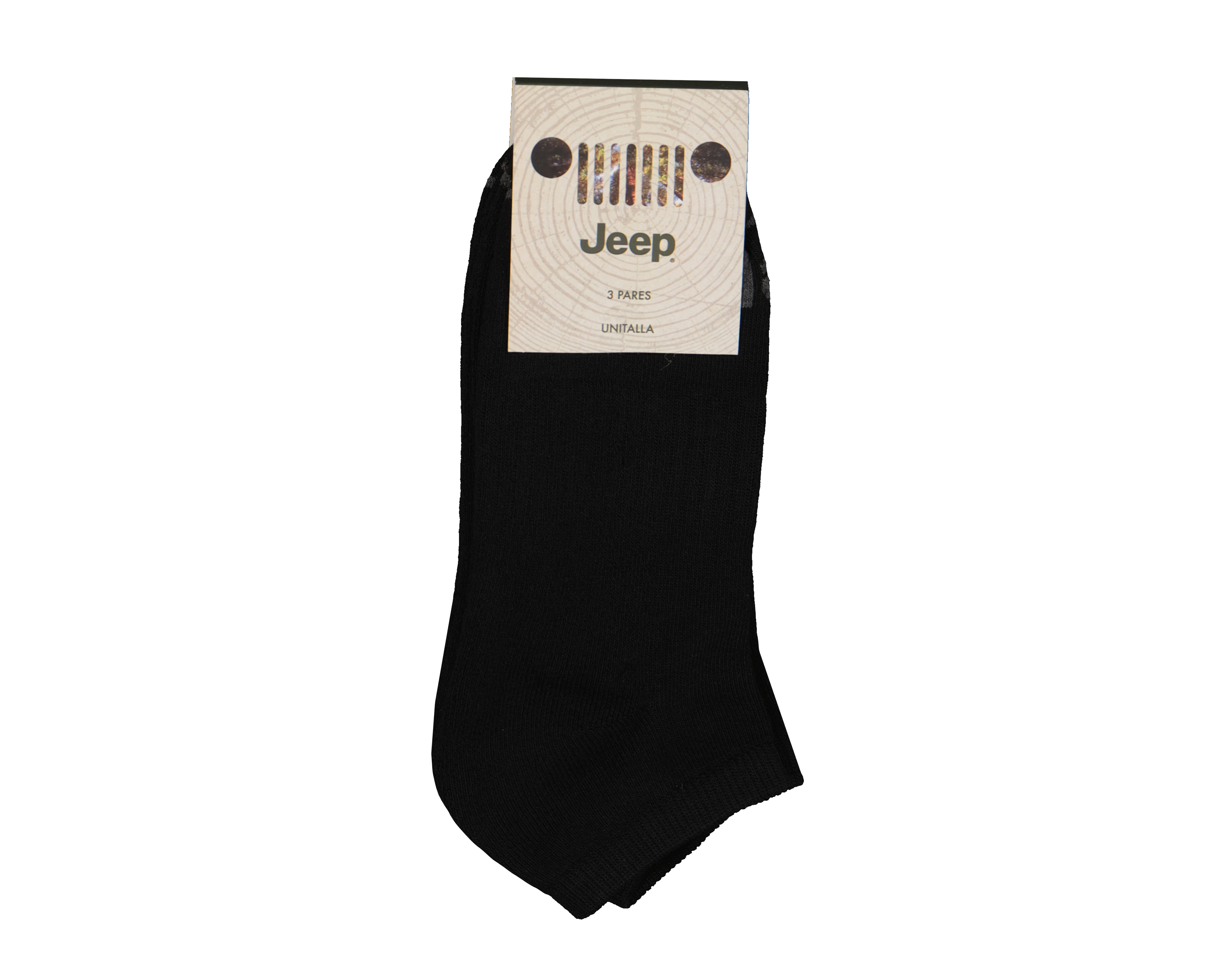 Foto 4 pulgar | Foto 3 | Calcetines Deportivos Jeep para Hombre 3 Pares