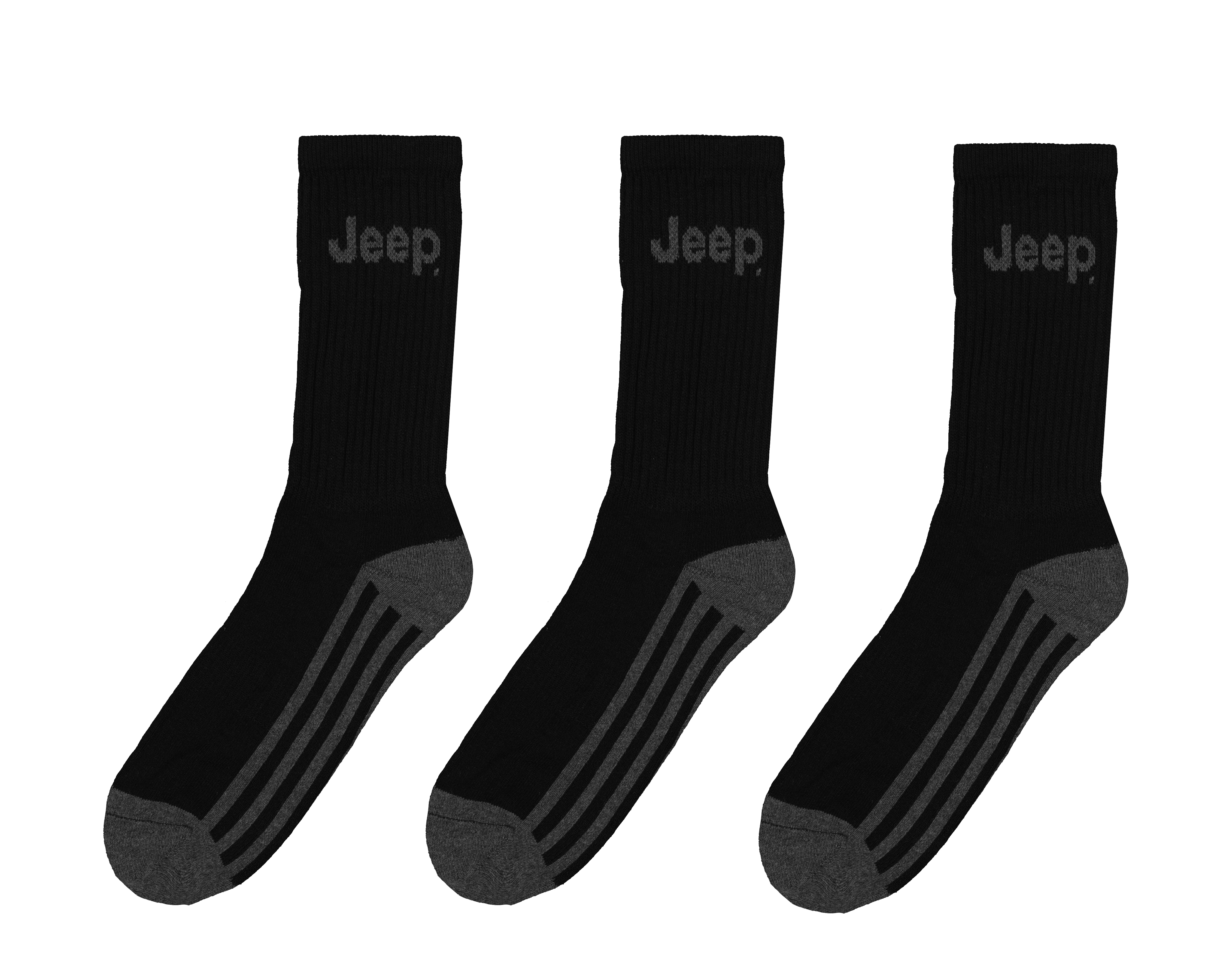 Foto 2 pulgar | Foto 1 | Calcetas Deportivas Jeep para Hombre 3 Pares