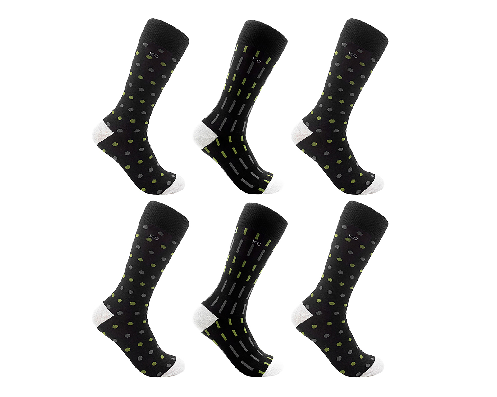 Calcetas Largas Kenneth Cole para Hombre 6 Pares