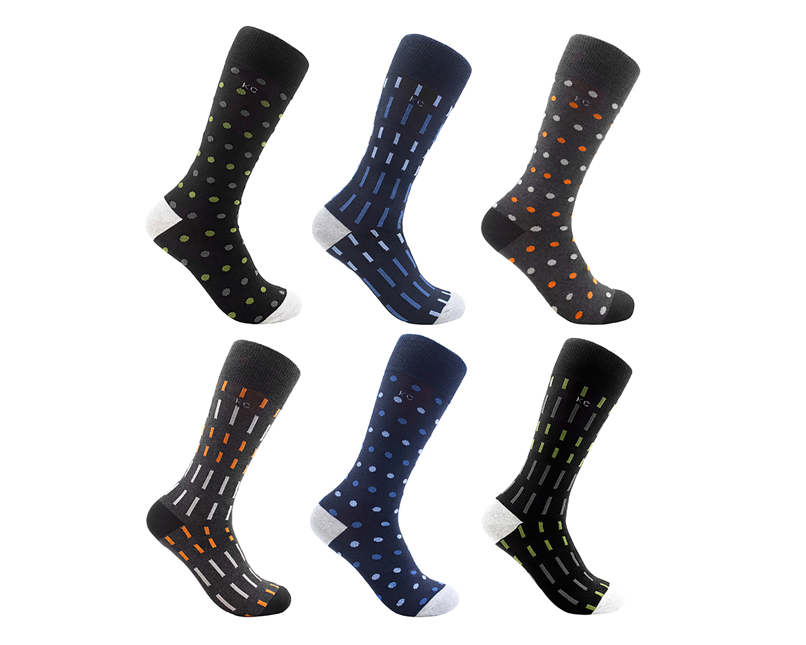 Foto 1 | Foto 1 | Calcetas de Vestir Kenneth Cole para Hombre 6 Pares