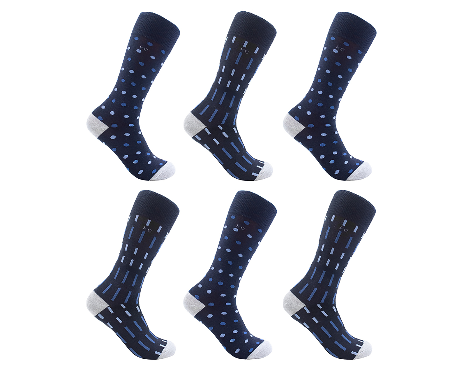 Foto 1 | Foto 1 | Calcetas de Vestir Kenneth Cole para Hombre 6 Pares