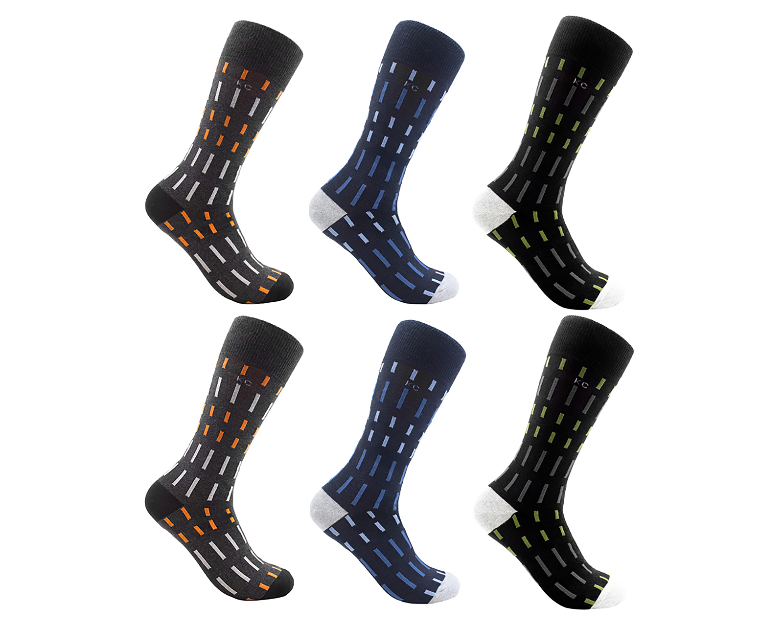 Calcetas Largas Kenneth Cole para Hombre 6 Pares