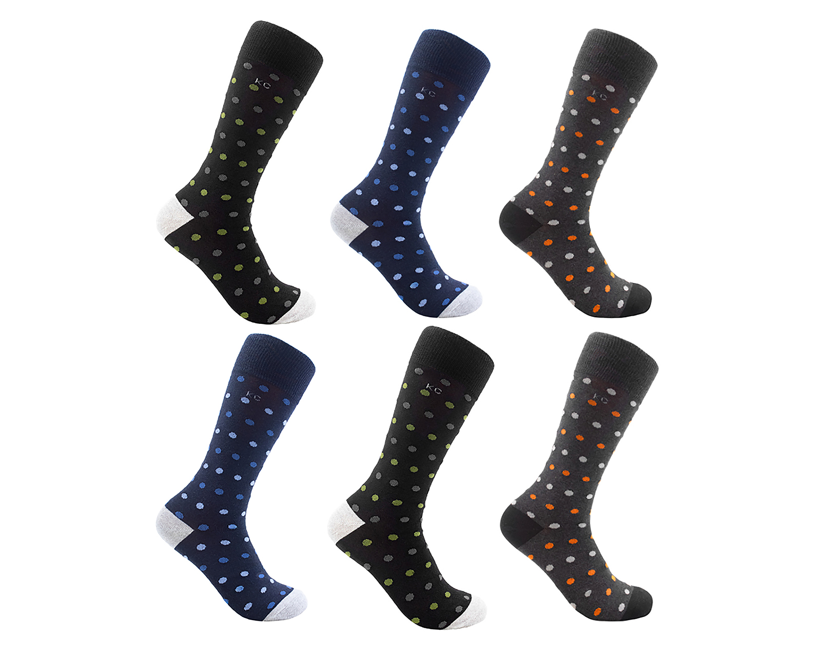 Calcetas Largas Kenneth Cole para Hombre 6 Pares