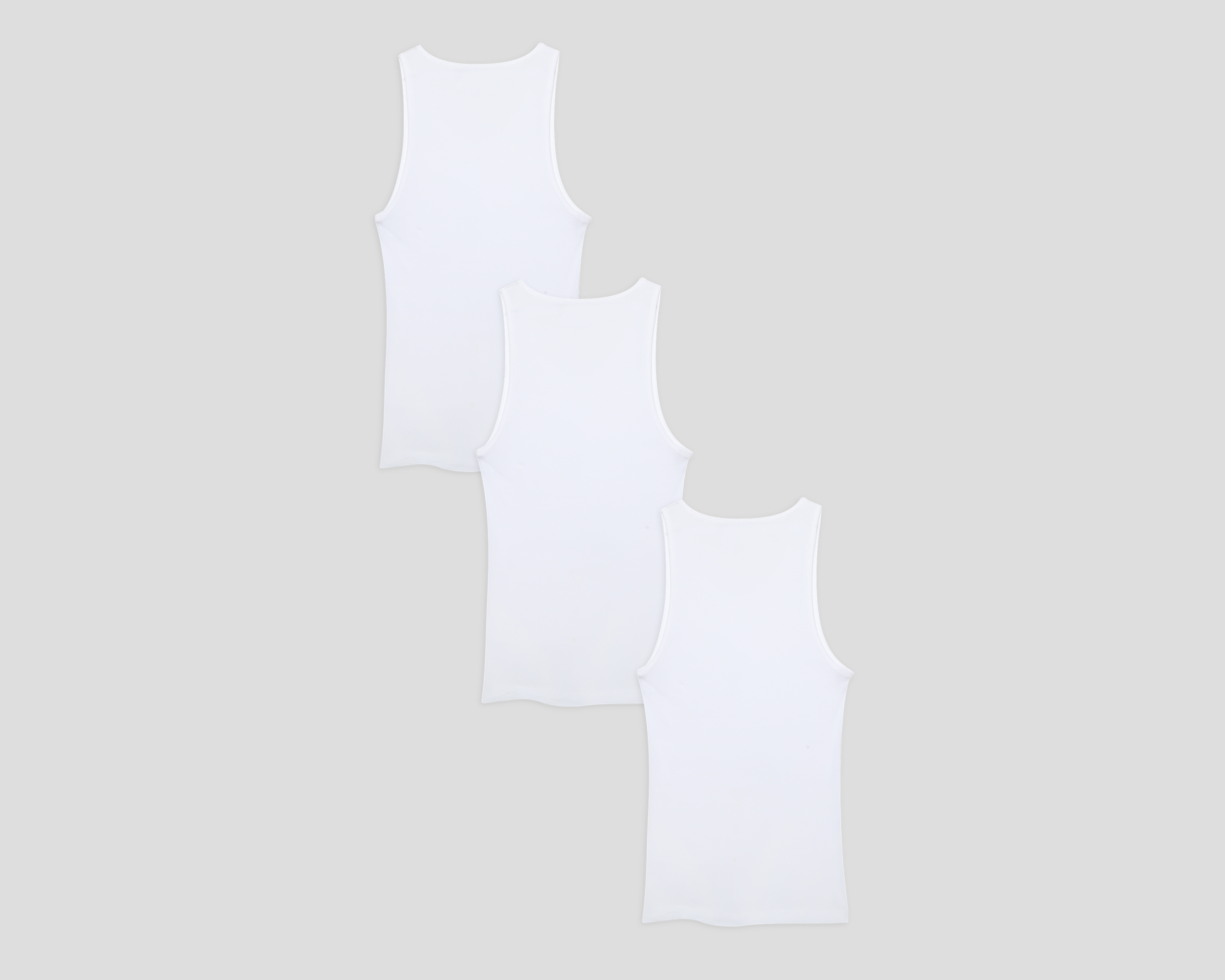 Foto 3 pulgar | Foto 2 | Camiseta Interior Blanca Calvin Klein para Hombre 3 Piezas