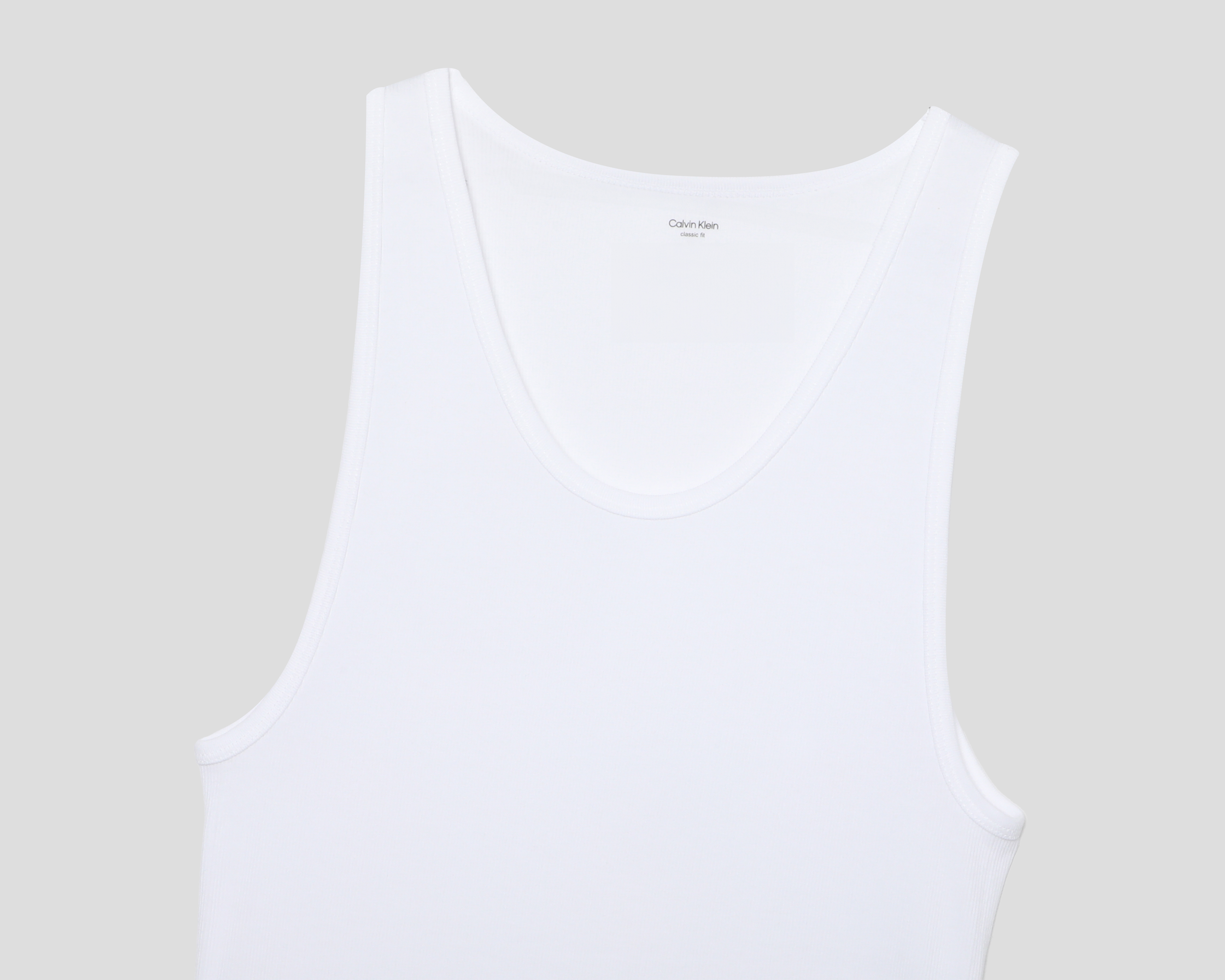 Foto 3 | Foto 3 | Camiseta Interior Blanca Calvin Klein para Hombre 3 Piezas