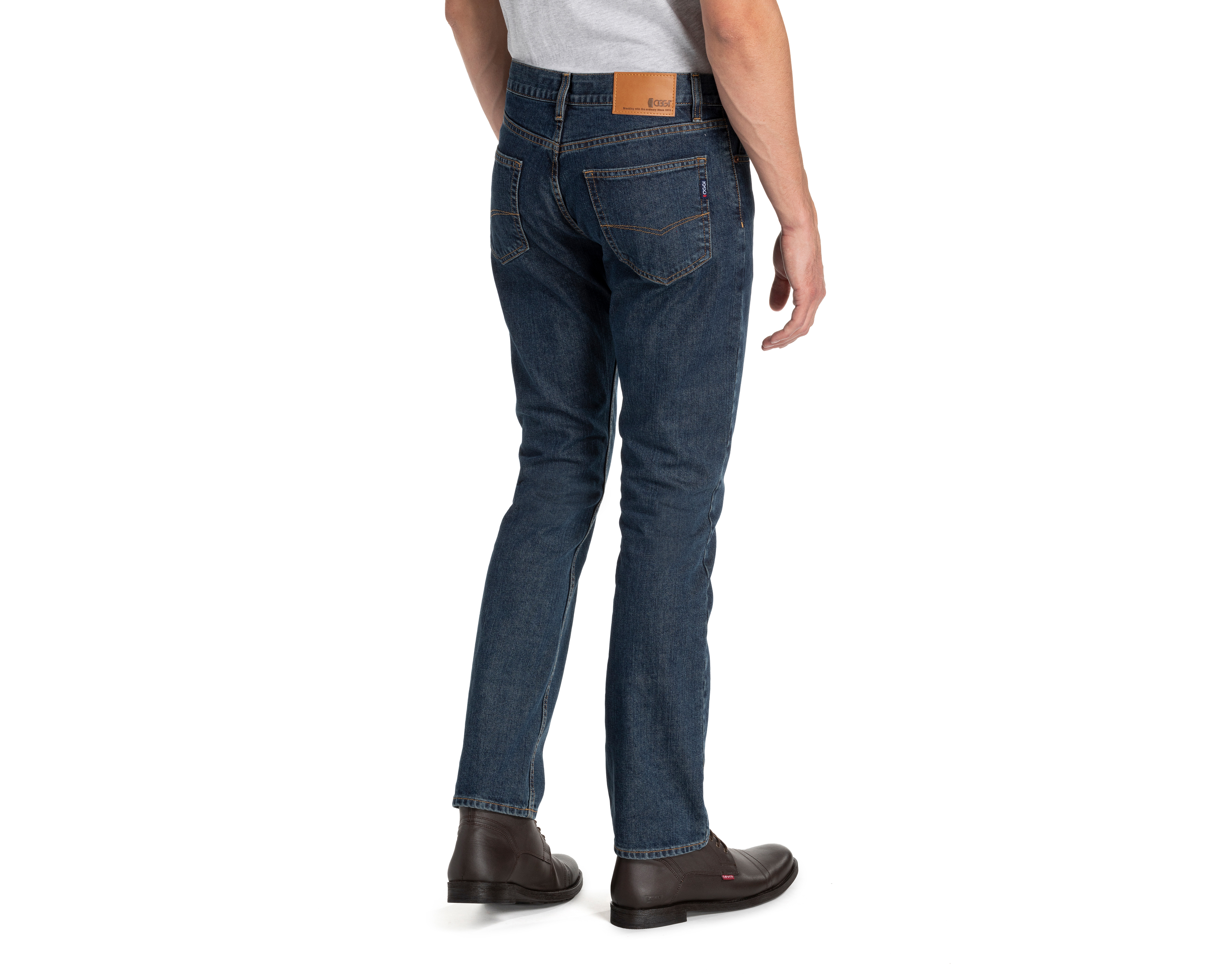 Foto 3 pulgar | Foto 2 | Jeans Slim Oggi Vaxter Slub Cross