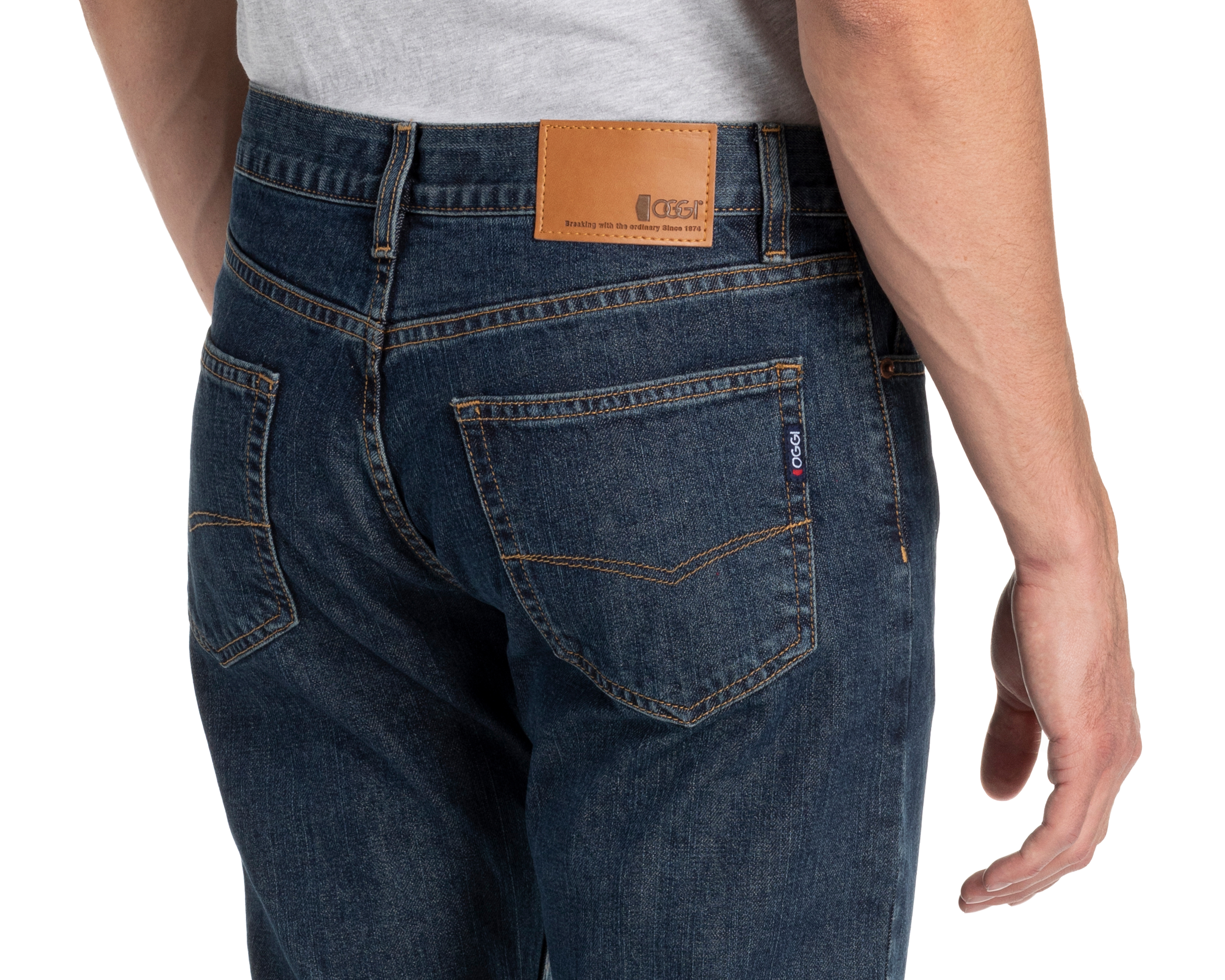 Foto 5 pulgar | Foto 4 | Jeans Slim Oggi Vaxter Slub Cross