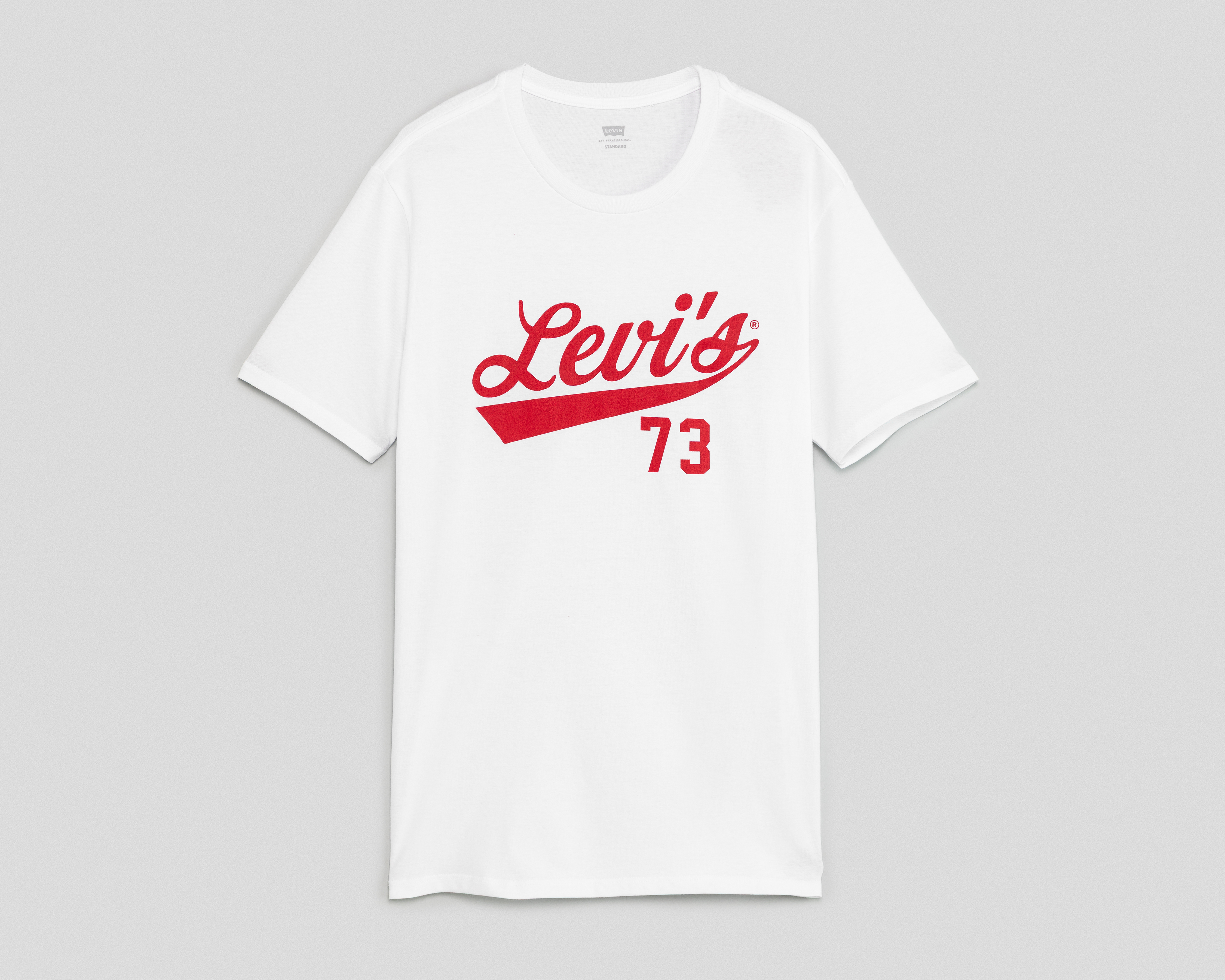 Foto 1 | Foto 1 | Playera de Cuello Redondo Blanca Levi's para Hombre