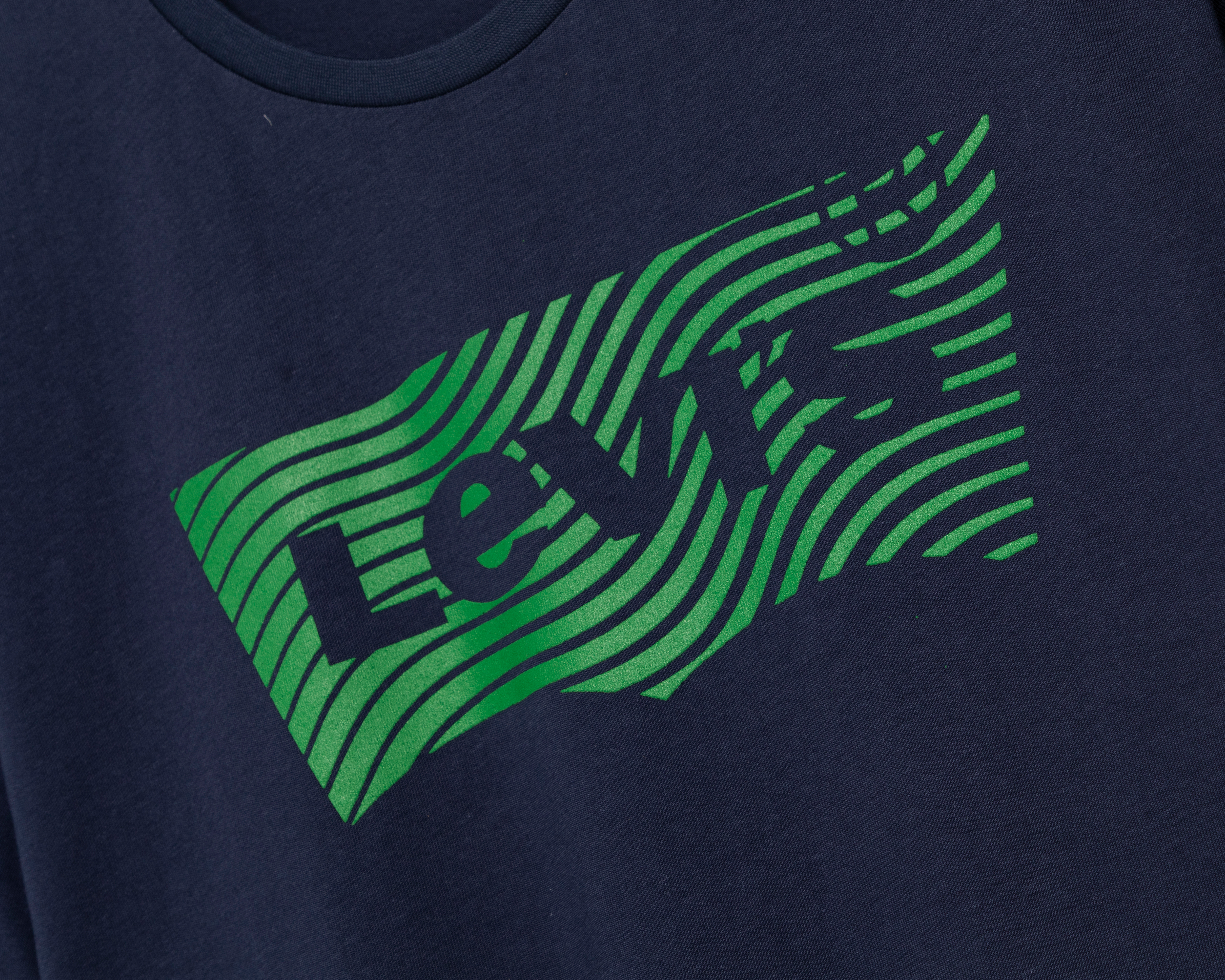 Foto 4 pulgar | Foto 3 | Playera de Cuello Redondo Azul Levi's para Hombre