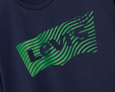 Foto 3 | Foto 3 | Playera de Cuello Redondo Azul Levi's para Hombre