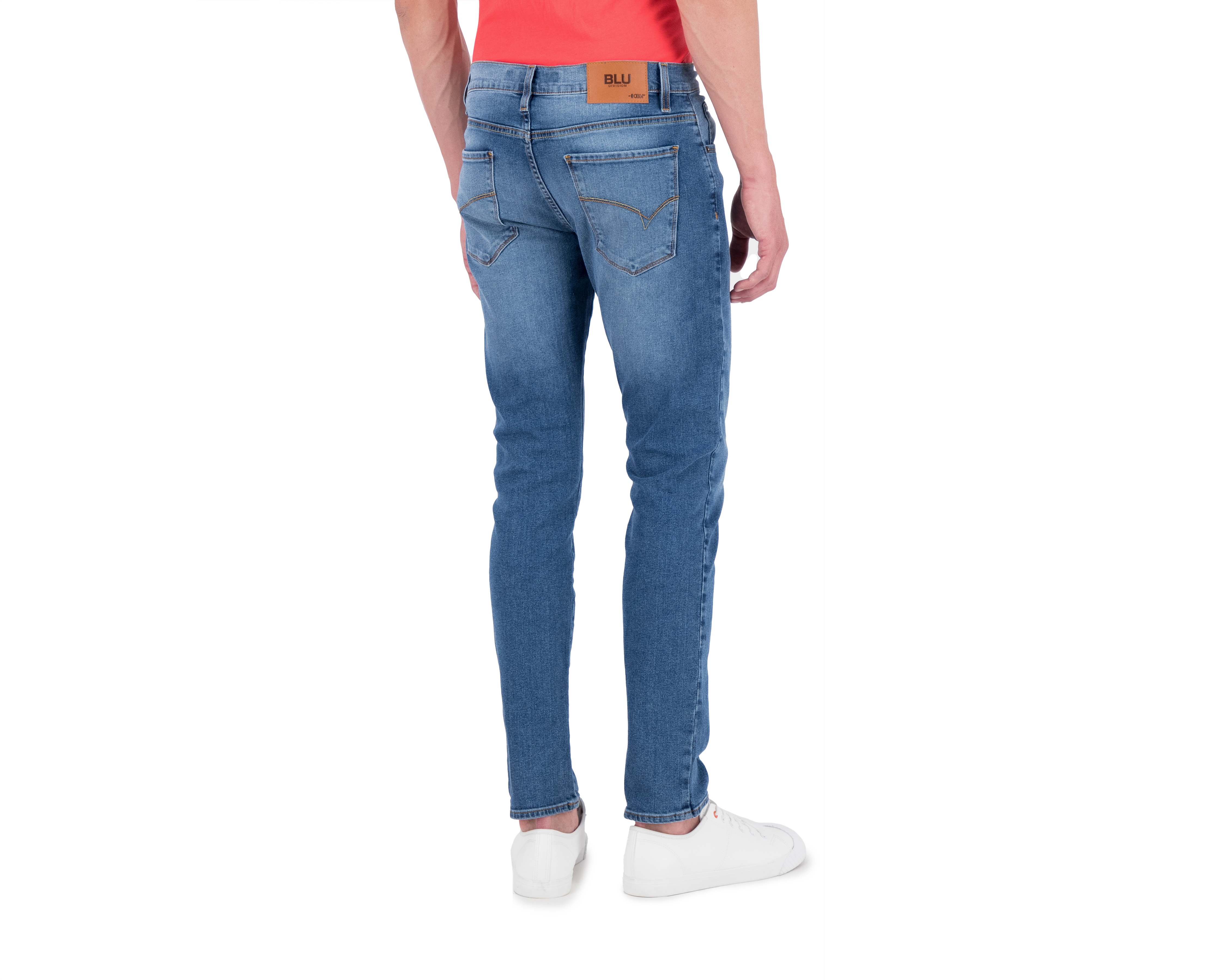 Foto 3 pulgar | Foto 2 | Jeans Oggi Iron Blu Slim Fit