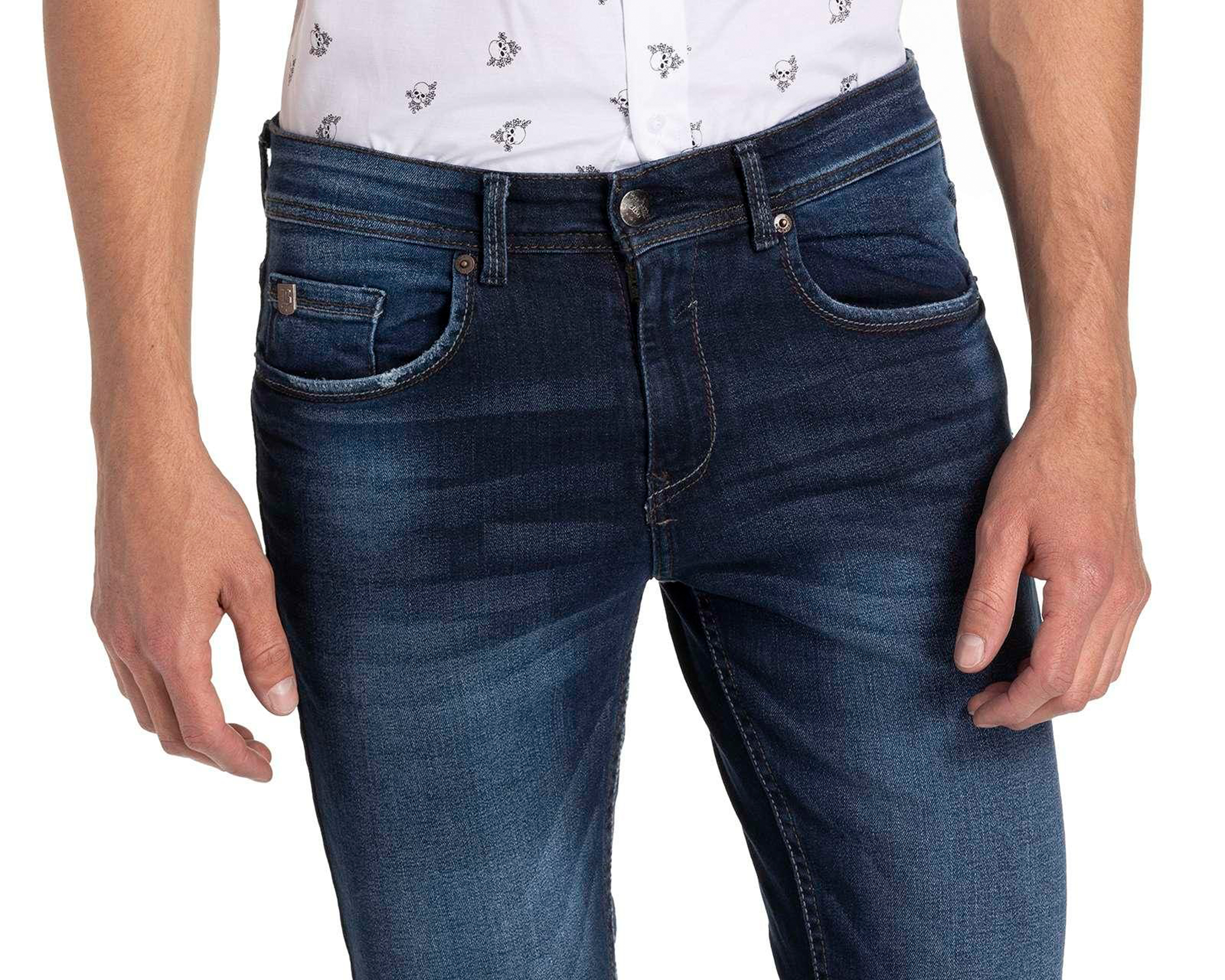 Foto 4 pulgar | Foto 3 | Jeans Boy London Skinny Fit
