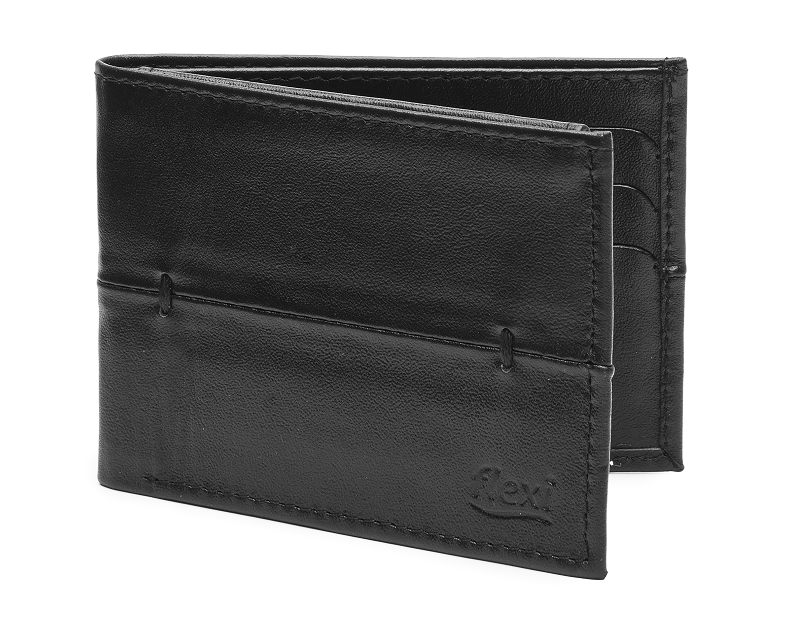 Cartera de Piel para Hombre Flexi Negra