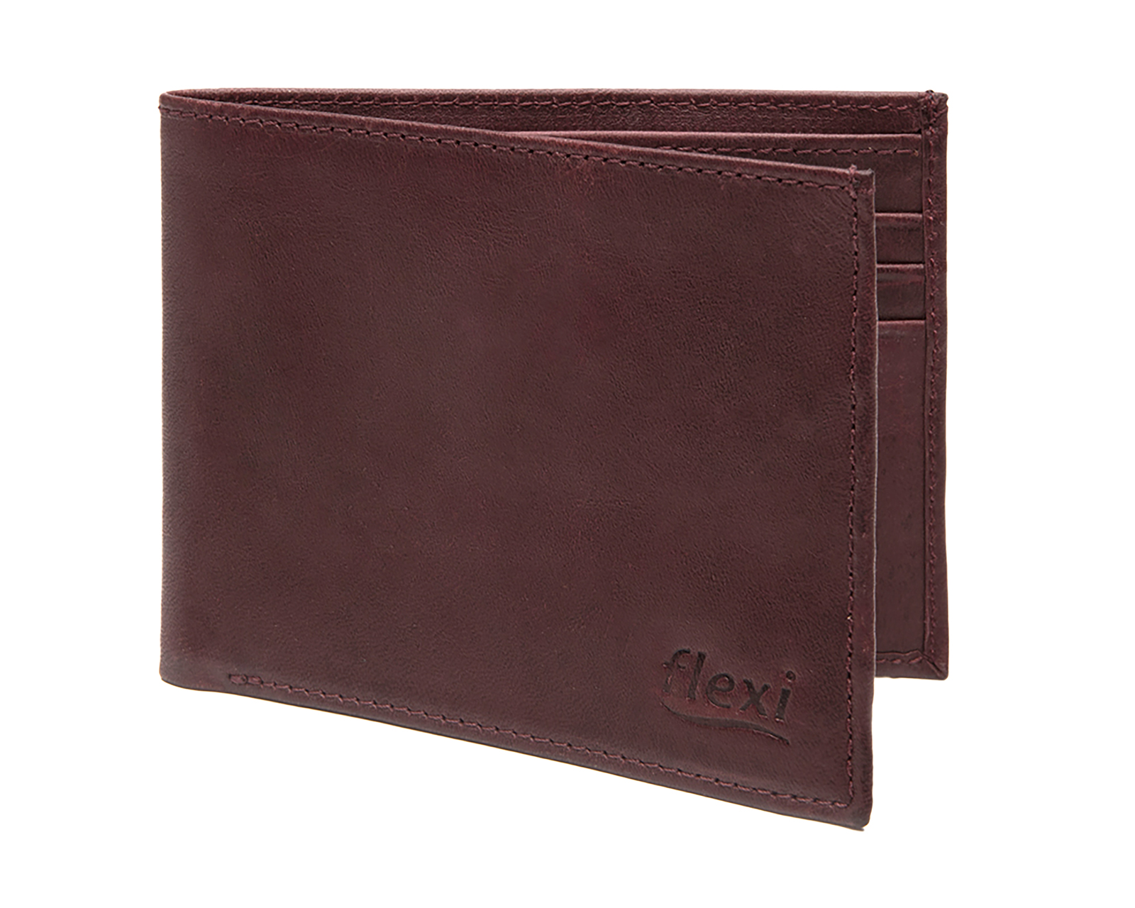 Cartera de Piel para Hombre Flexi Vino