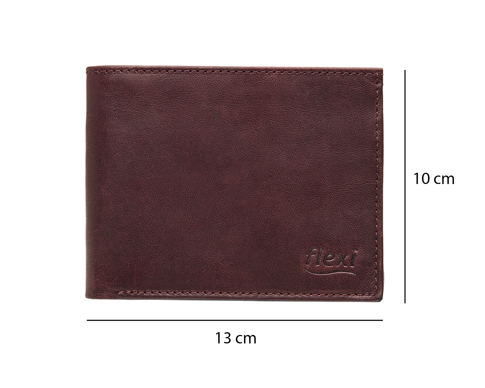 Foto 5 pulgar | Foto 4 | Cartera de Piel para Hombre Flexi Vino