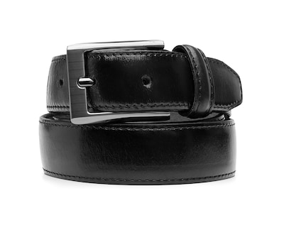 Foto 1 | Foto 1 | Cinturón de Piel para Hombre Flexi Negro