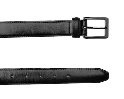 Foto 3 | Foto 3 | Cinturón de Piel para Hombre Flexi Negro