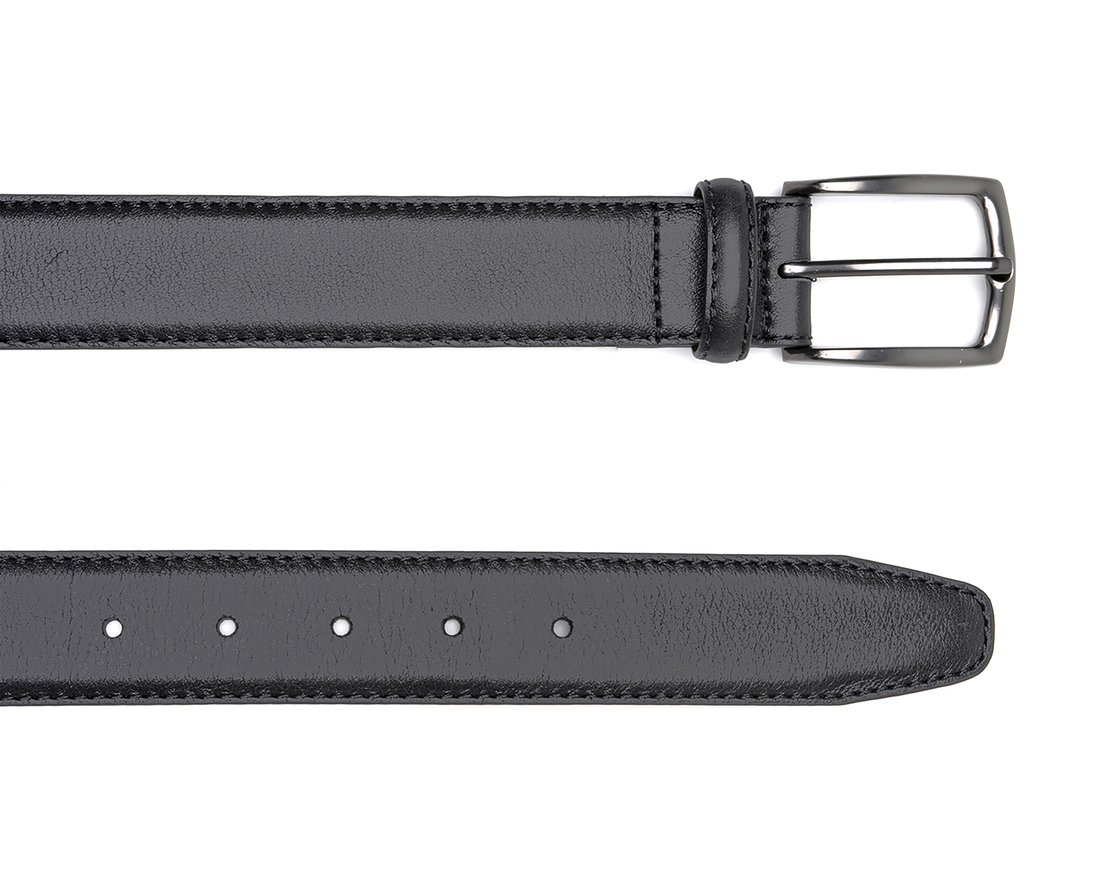 Foto 4 pulgar | Foto 3 | Cinturón de Piel para Hombre Flexi Negro