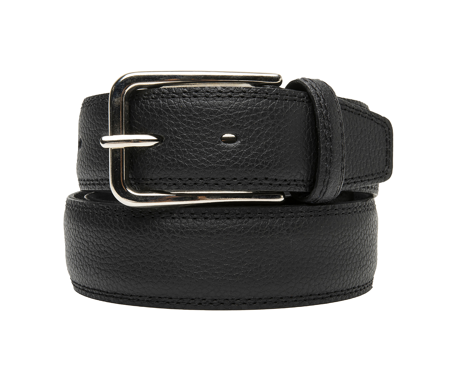 Foto 1 | Foto 1 | Cinturón de Piel para Hombre Flexi Negro