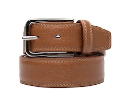 Cinturón de Piel para Hombre Flexi Café