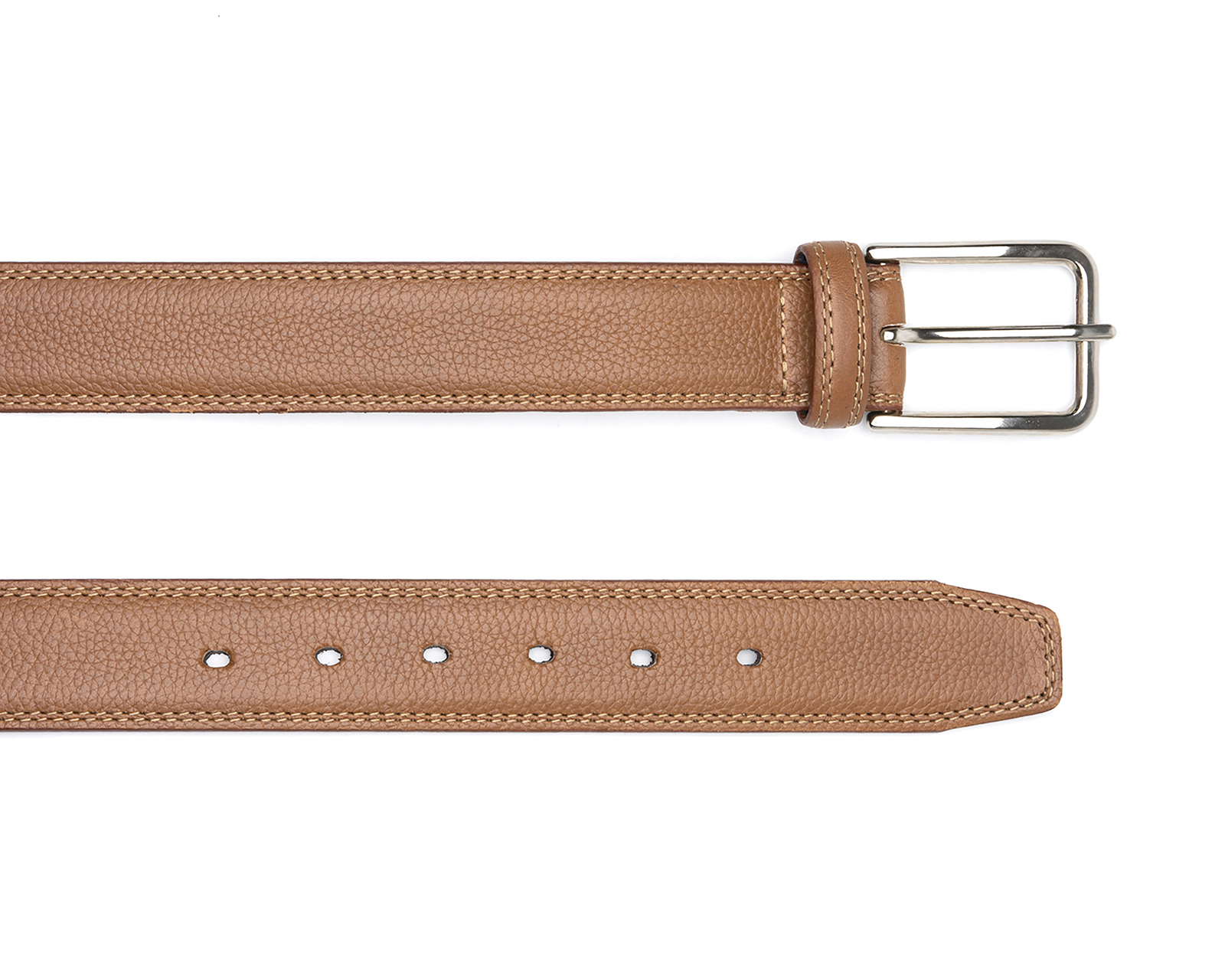 Foto 4 pulgar | Foto 3 | Cinturón de Piel para Hombre Flexi Café