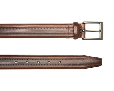 Foto 3 | Foto 3 | Cinturón de Piel para Hombre Flexi Coñac