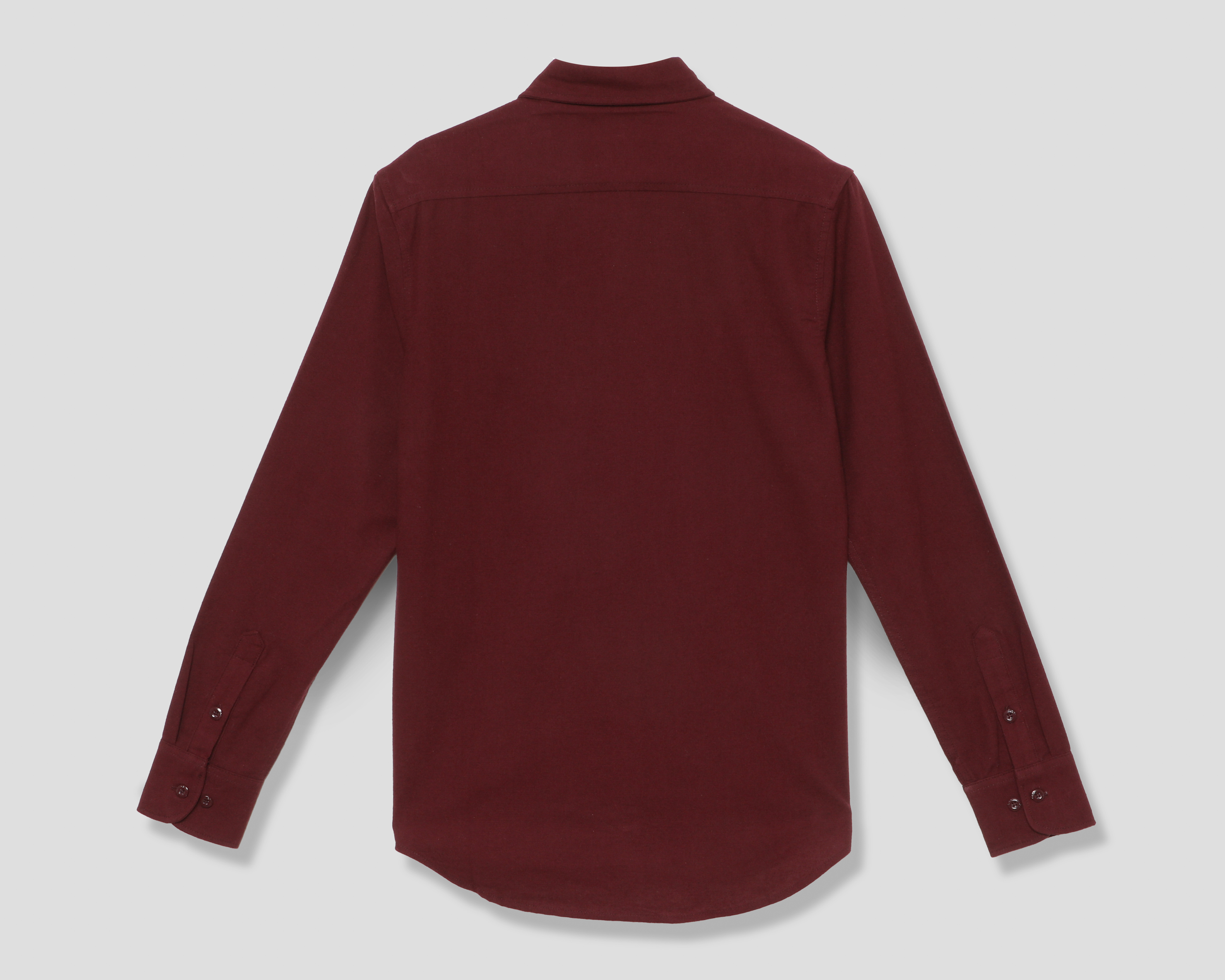 Foto 3 pulgar | Foto 2 | Camisa Casual de Algodón Oggi Regular Vino para Hombre