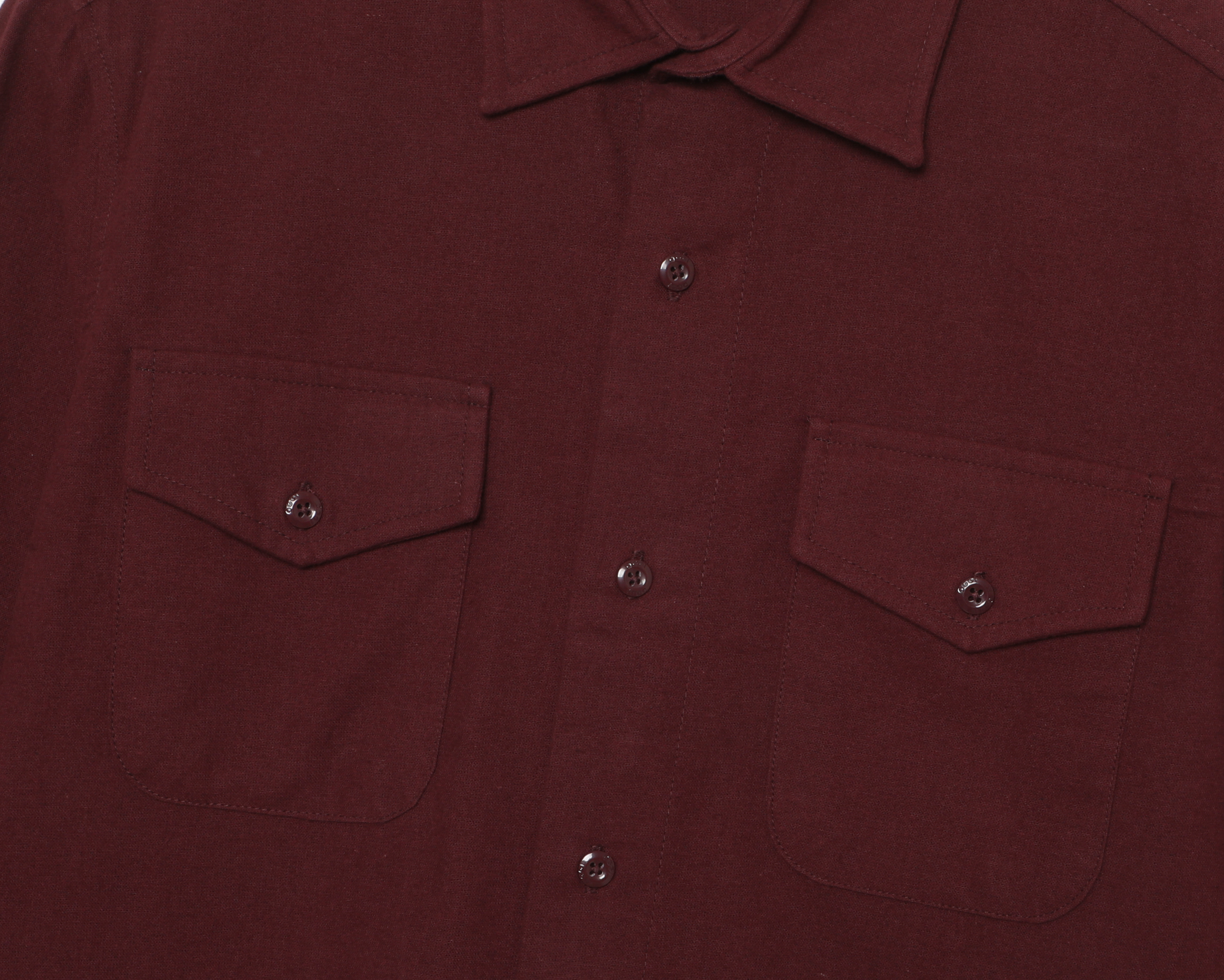 Foto 4 pulgar | Foto 3 | Camisa Casual de Algodón Oggi Regular Vino para Hombre