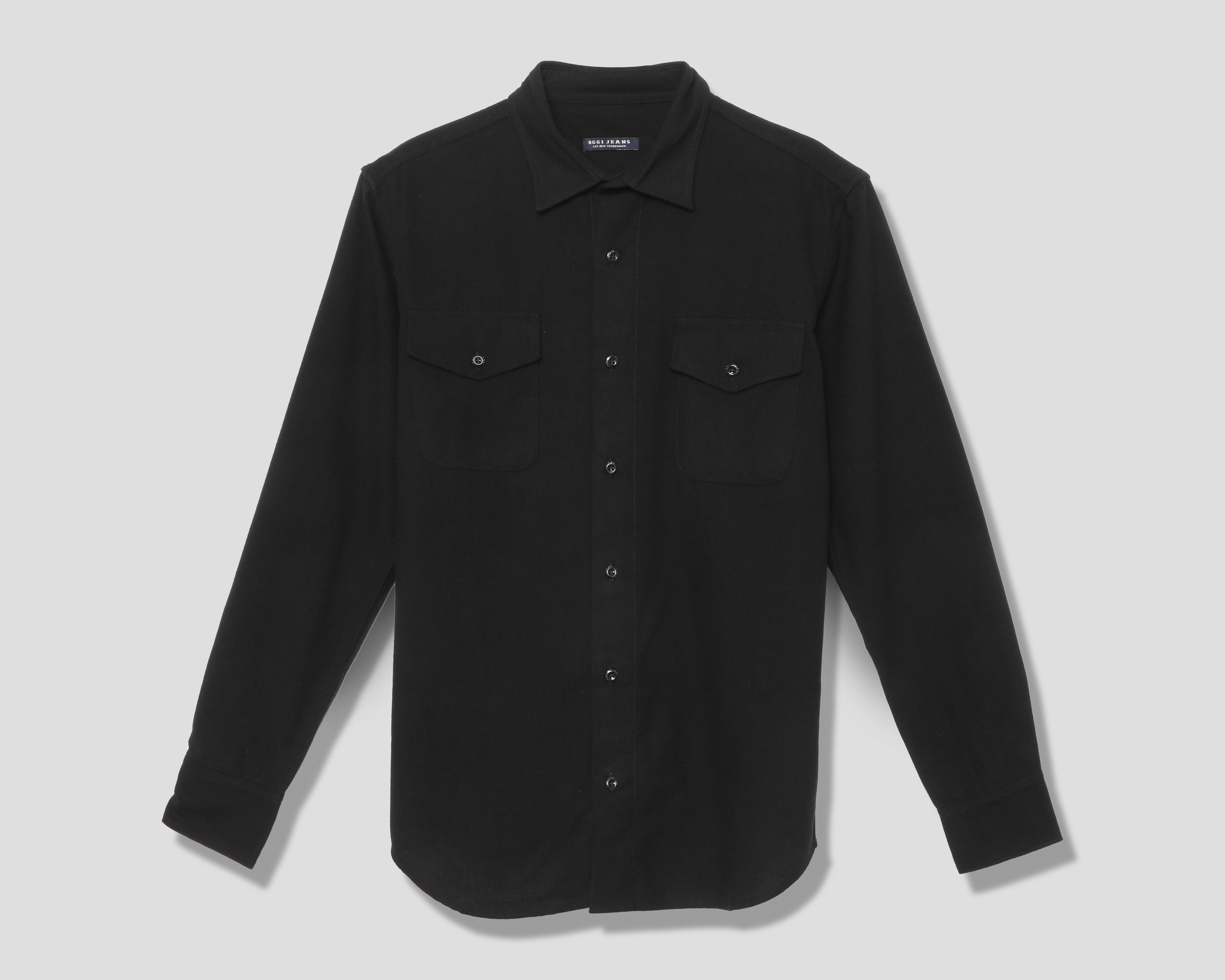 Camisa Casual de Algodón Oggi Regular Fit para Hombre