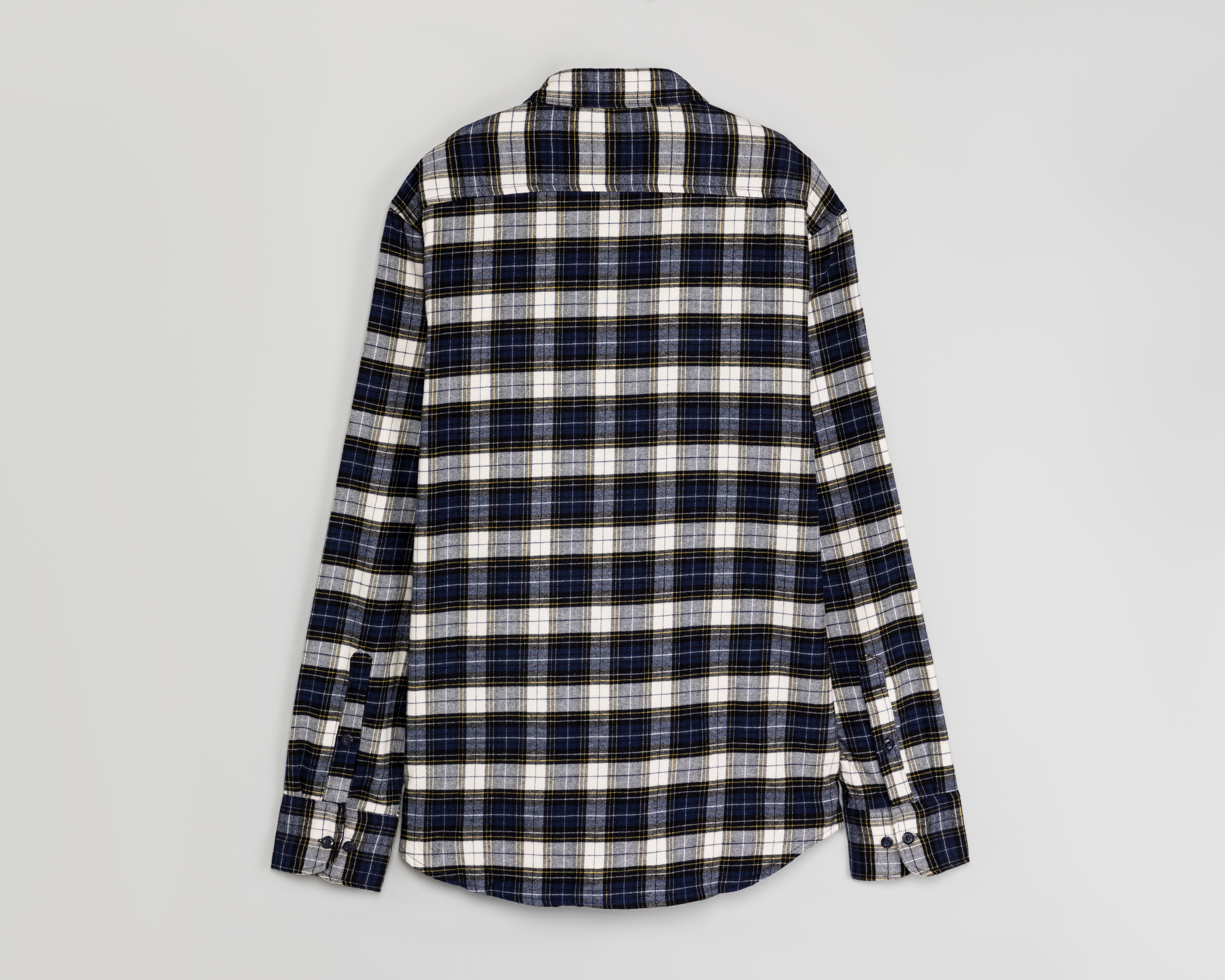 Foto 3 pulgar | Foto 2 | Camisa Casual de Algodón Oggi Regular a Cuadros para Hombre