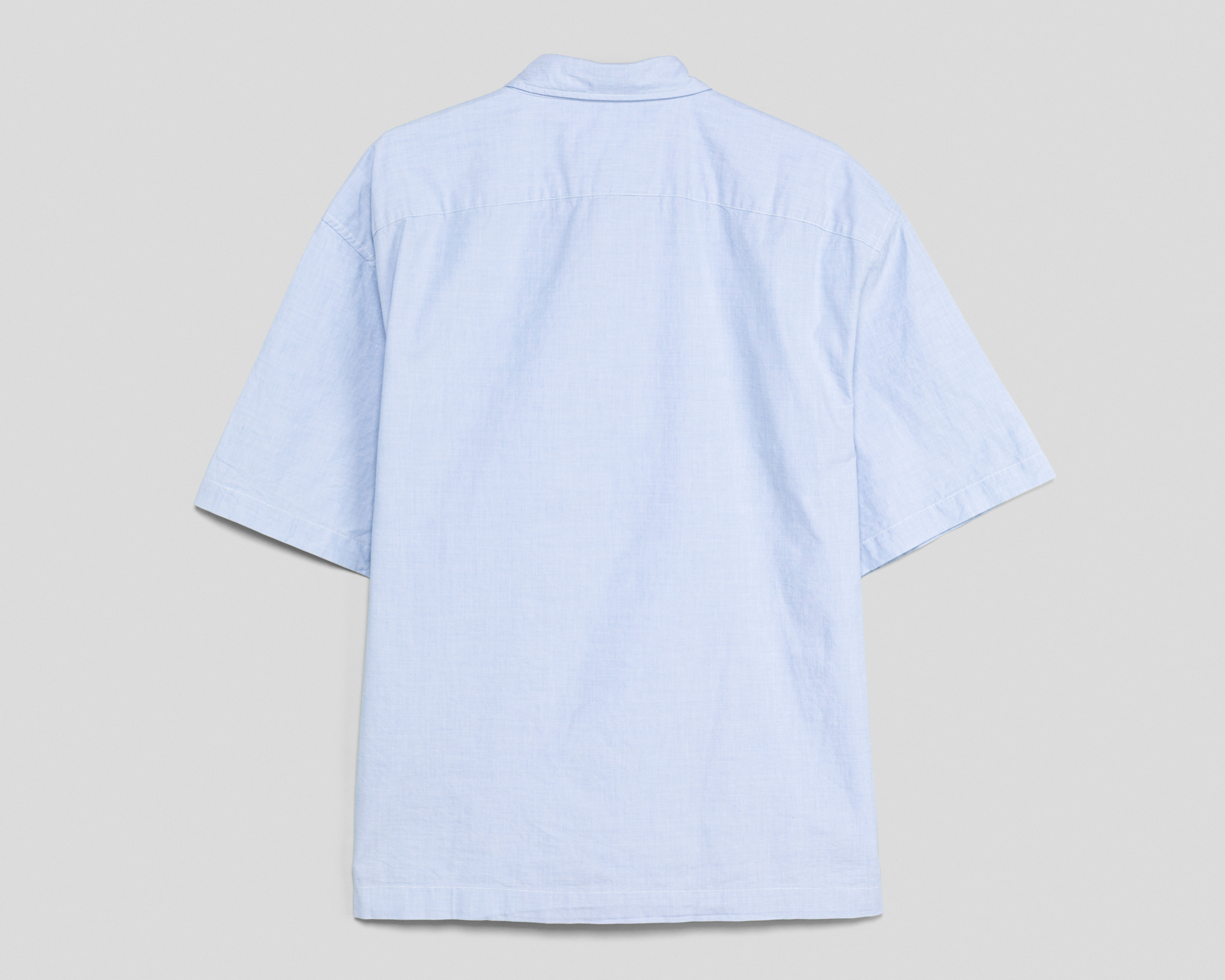 Foto 2 | Foto 2 | Camisa de Algodón American Eagle Oversize Azul para Hombre