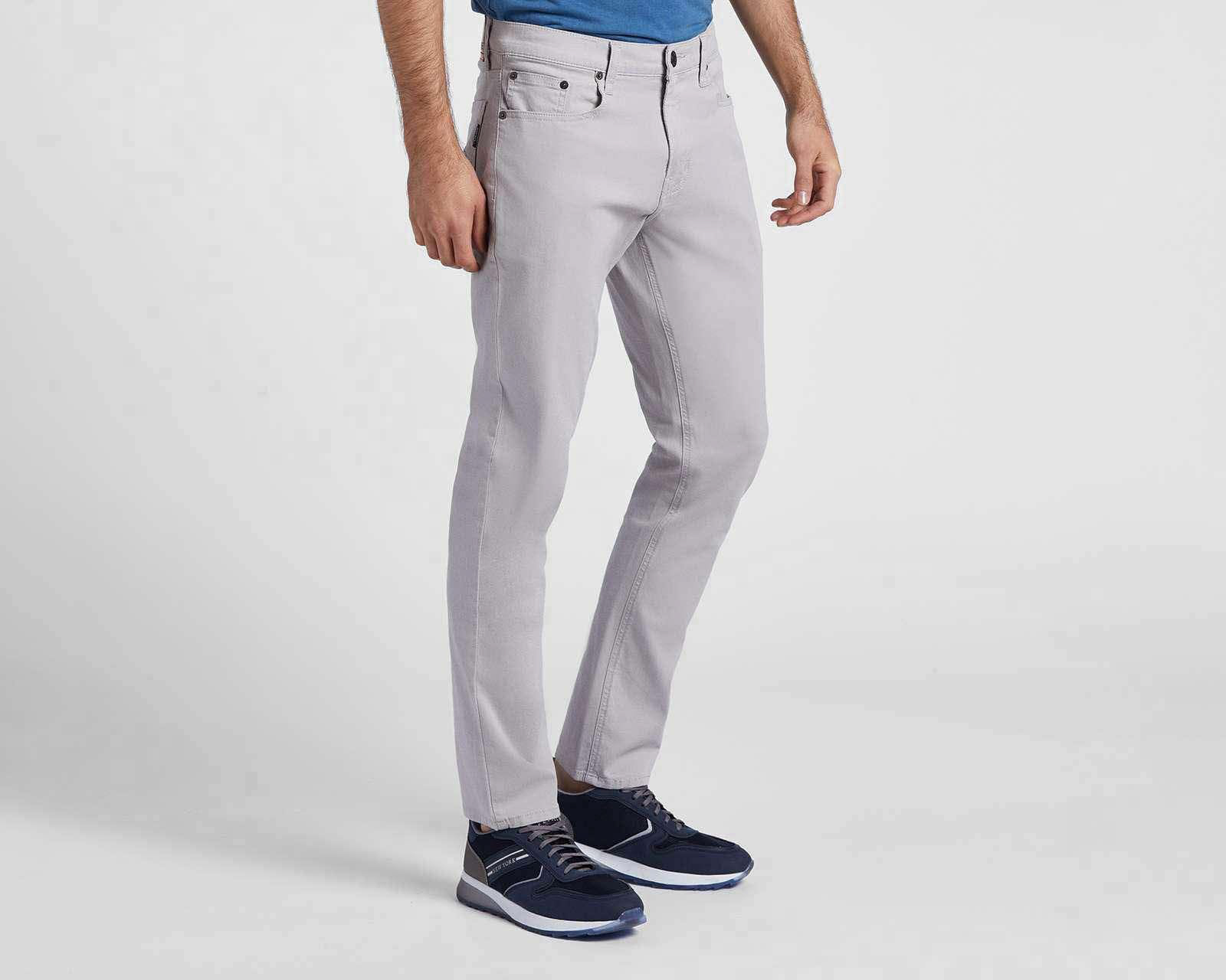 Pantalón de Gabardina Oggi Regular