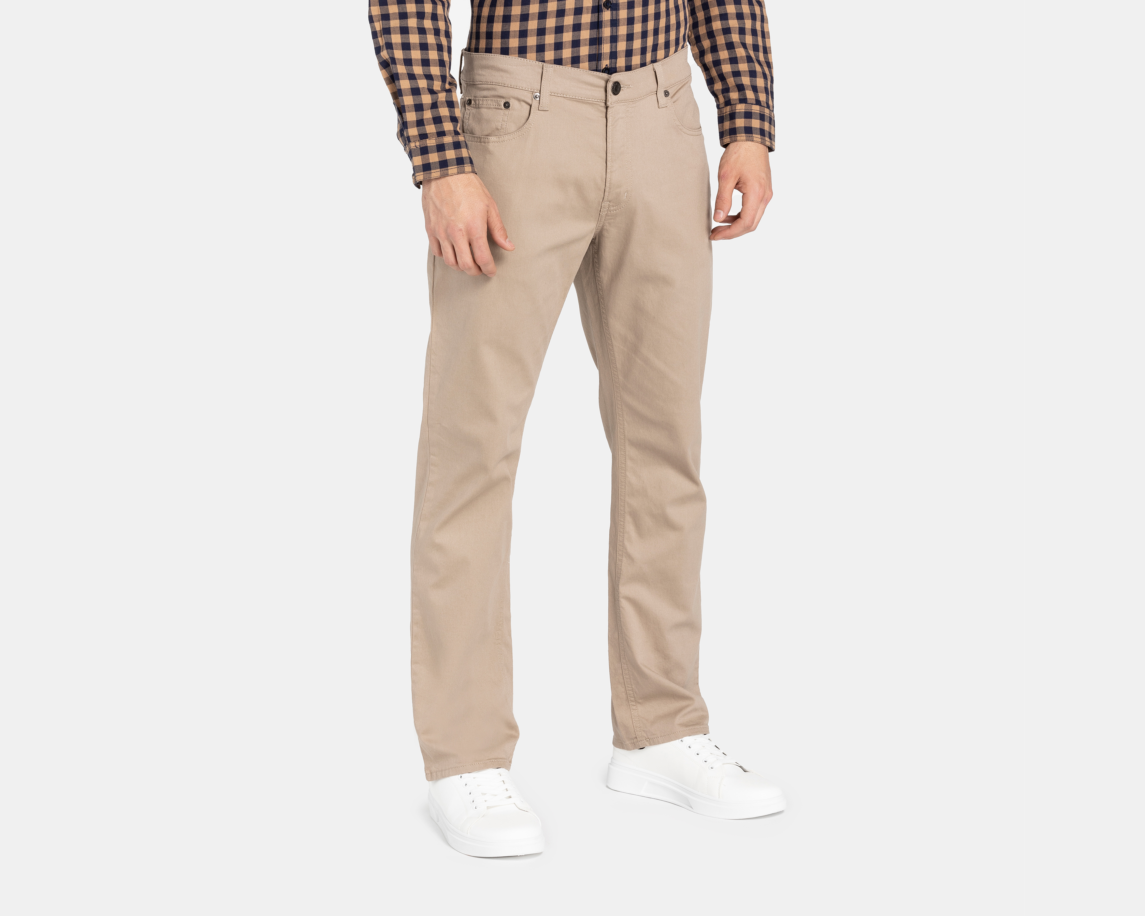 Foto 2 pulgar | Foto 1 | Pantalón de Gabardina Oggi Boot Cut