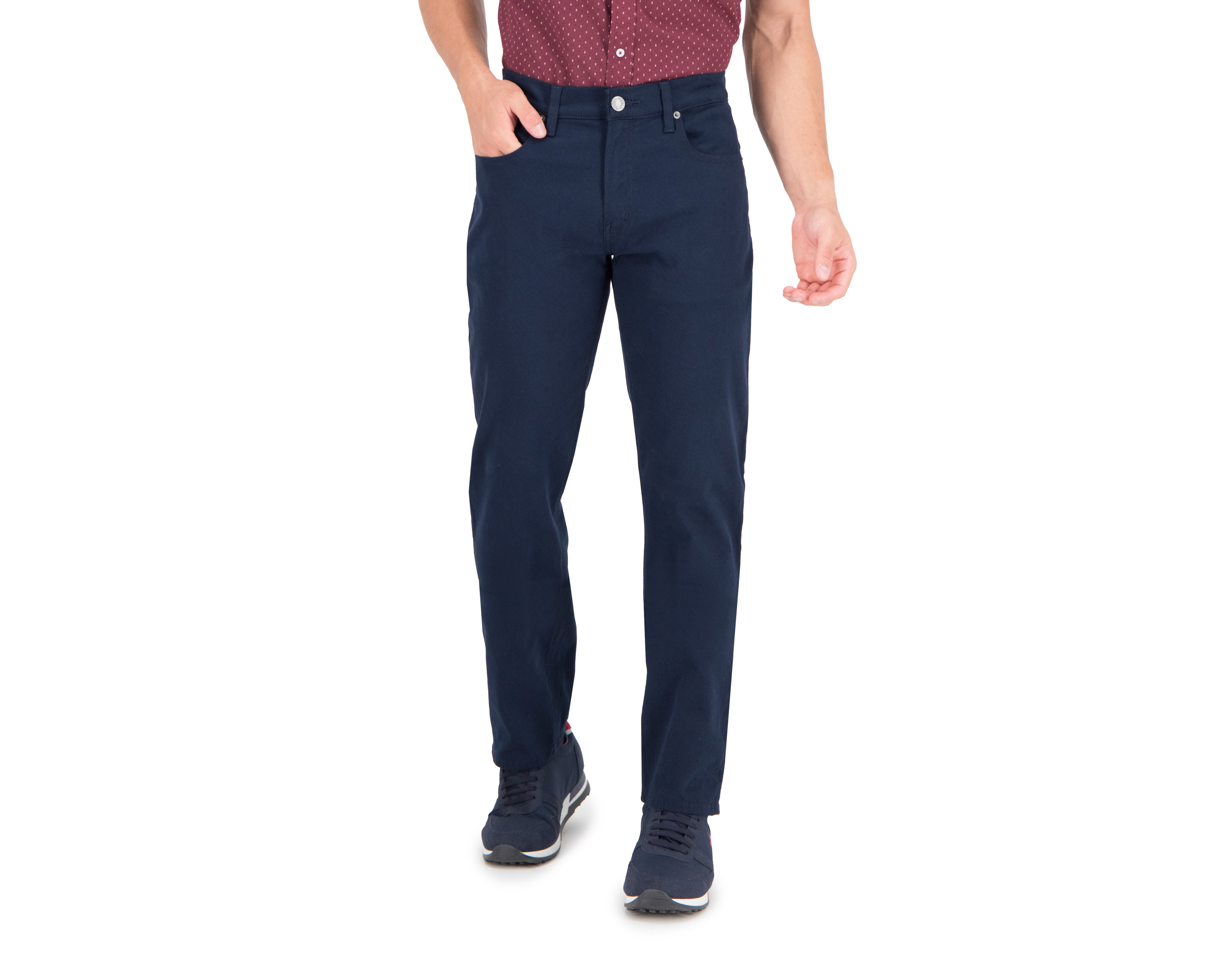 Foto 2 pulgar | Foto 1 | Pantalón de Gabardina Oggi Vaxter Dobby para Hombre