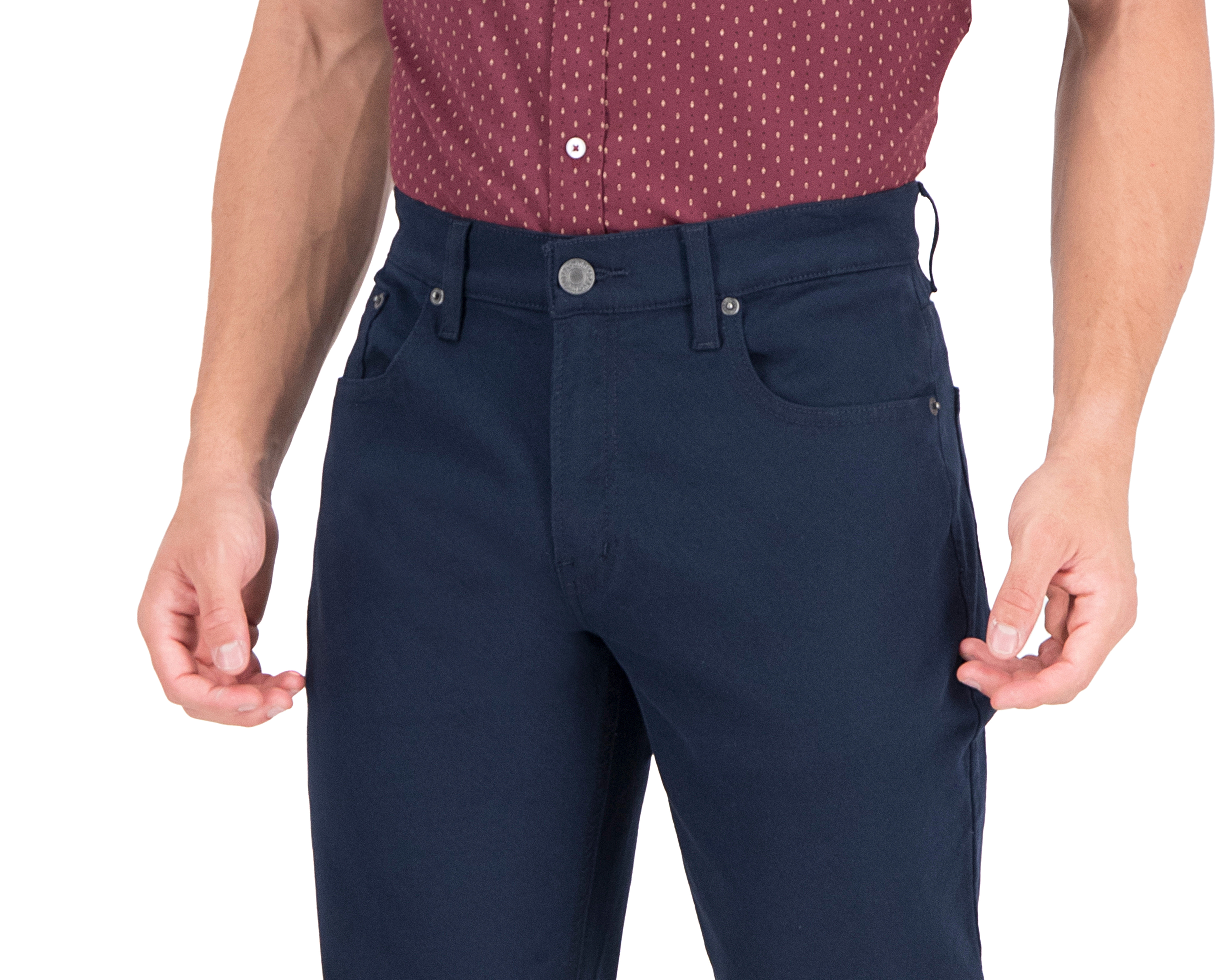 Foto 3 | Foto 3 | Pantalón de Gabardina Oggi Vaxter Dobby para Hombre