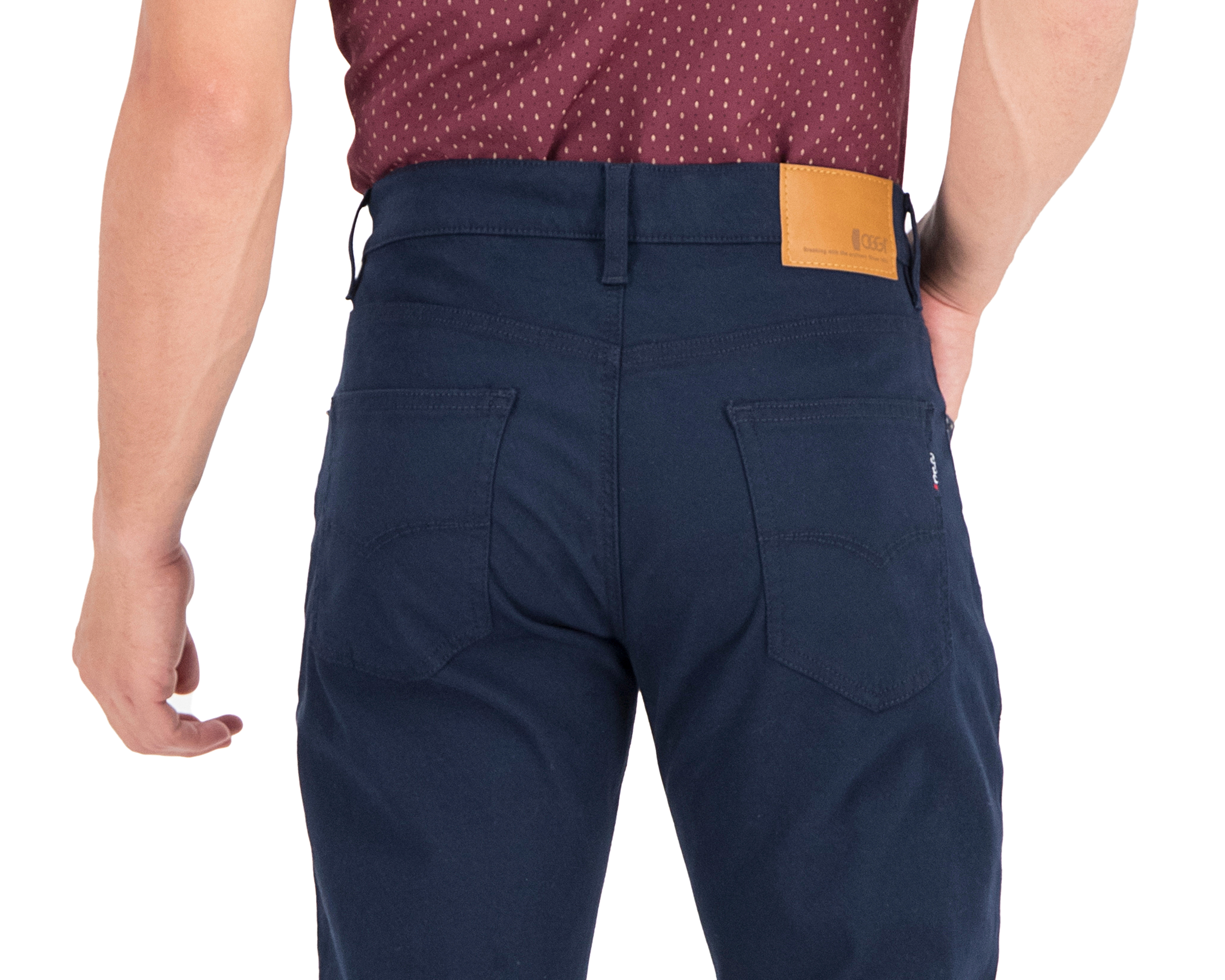 Foto 5 pulgar | Foto 4 | Pantalón de Gabardina Oggi Vaxter Dobby para Hombre