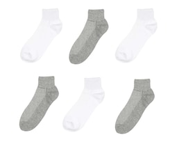 Calcetas Deportivas Cortas Sportline para Hombre 6 Pares