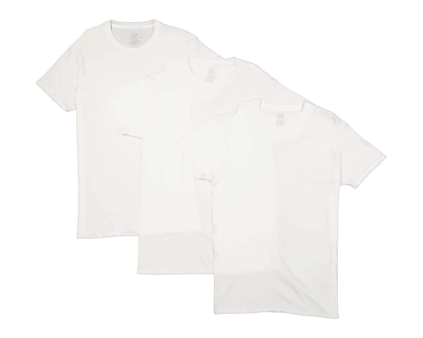 Playera Interior Cuello Redondo Fruit Of The Loom 3 Piezas