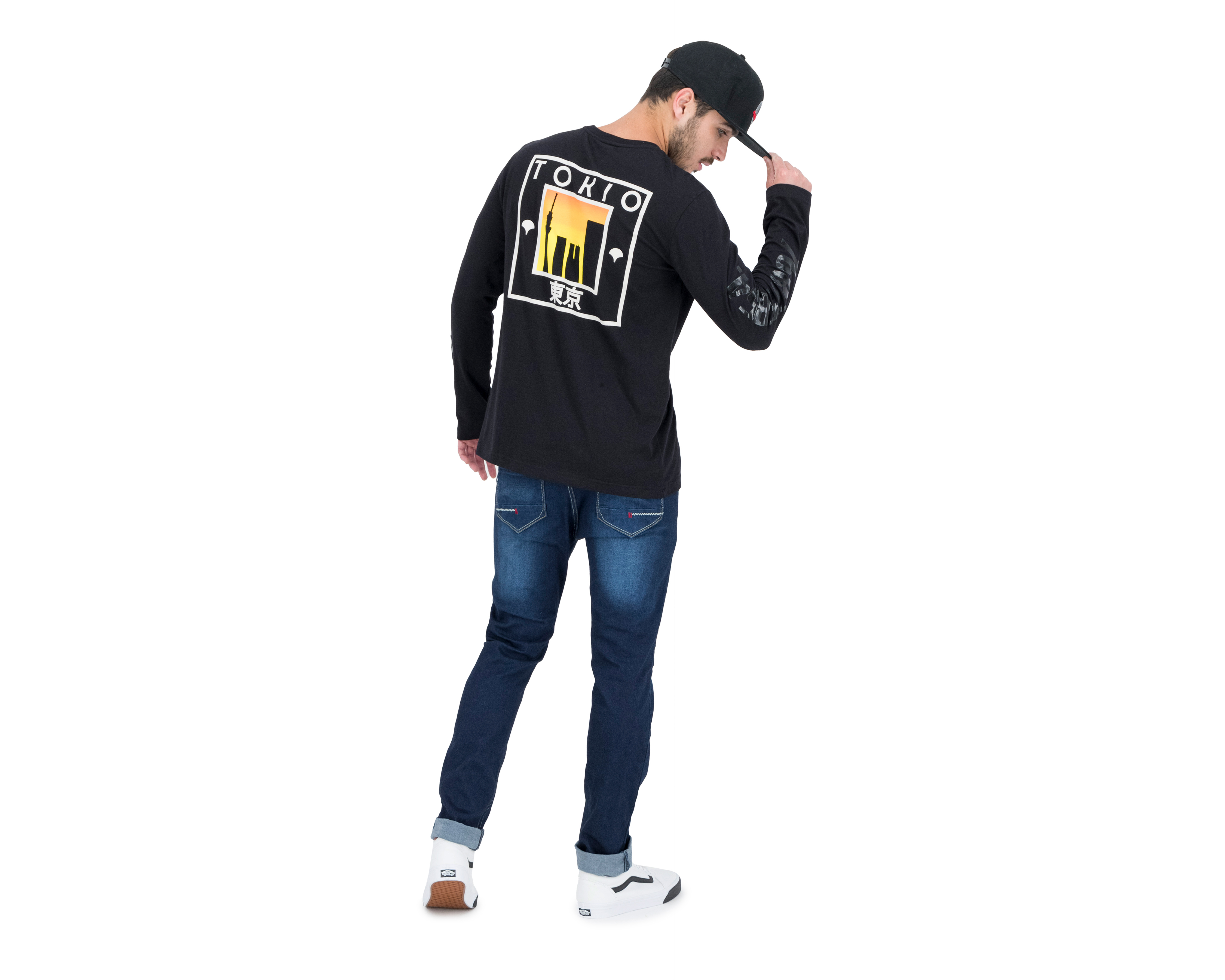 Foto 4 pulgar | Foto 3 | Playera Neo*City Cuello Redondo